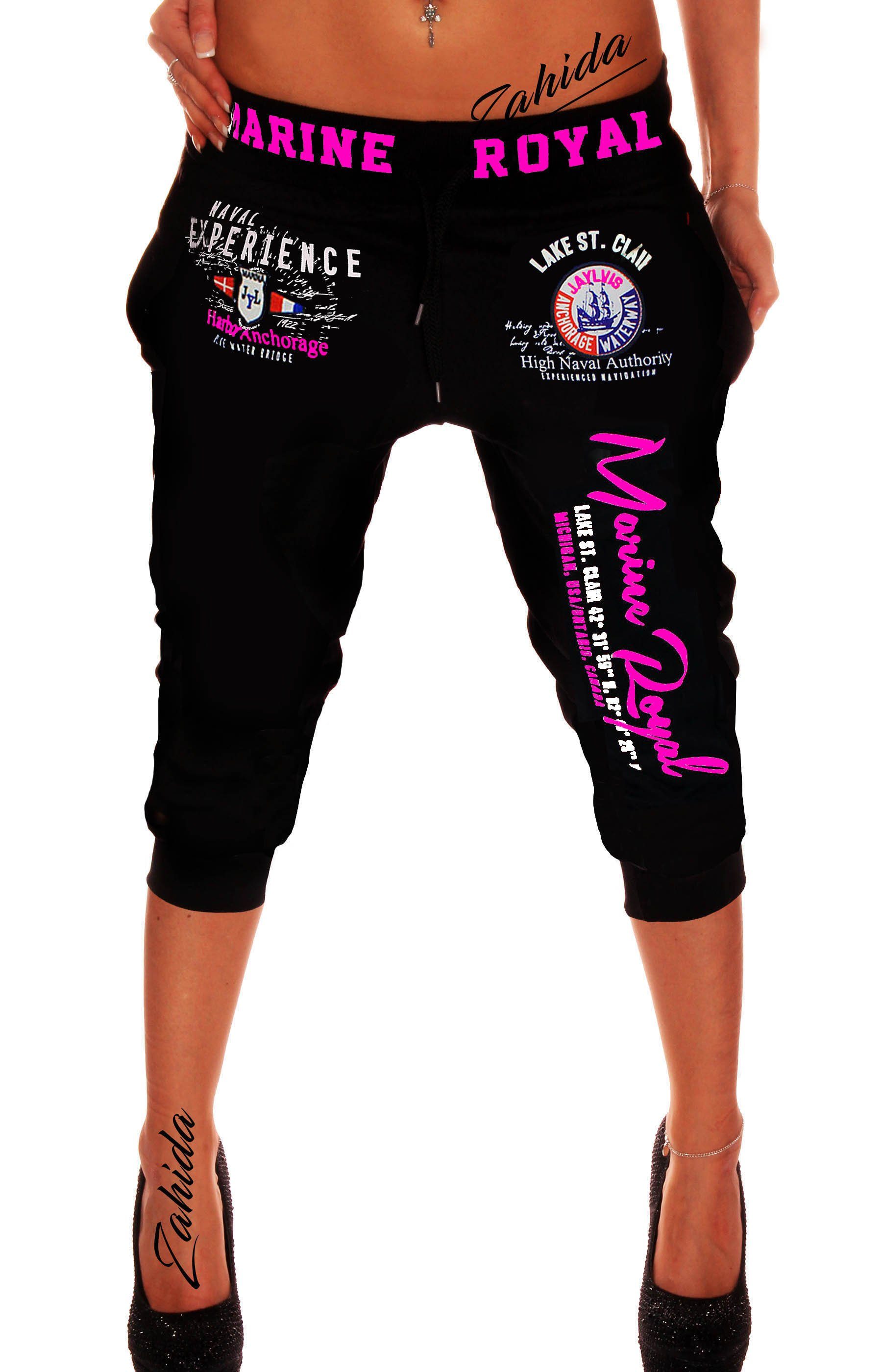 Jaylvis Sweatshorts Damen Short Bermuda Kurze Jogginghose 3/4 Hose Sport Ma günstig online kaufen