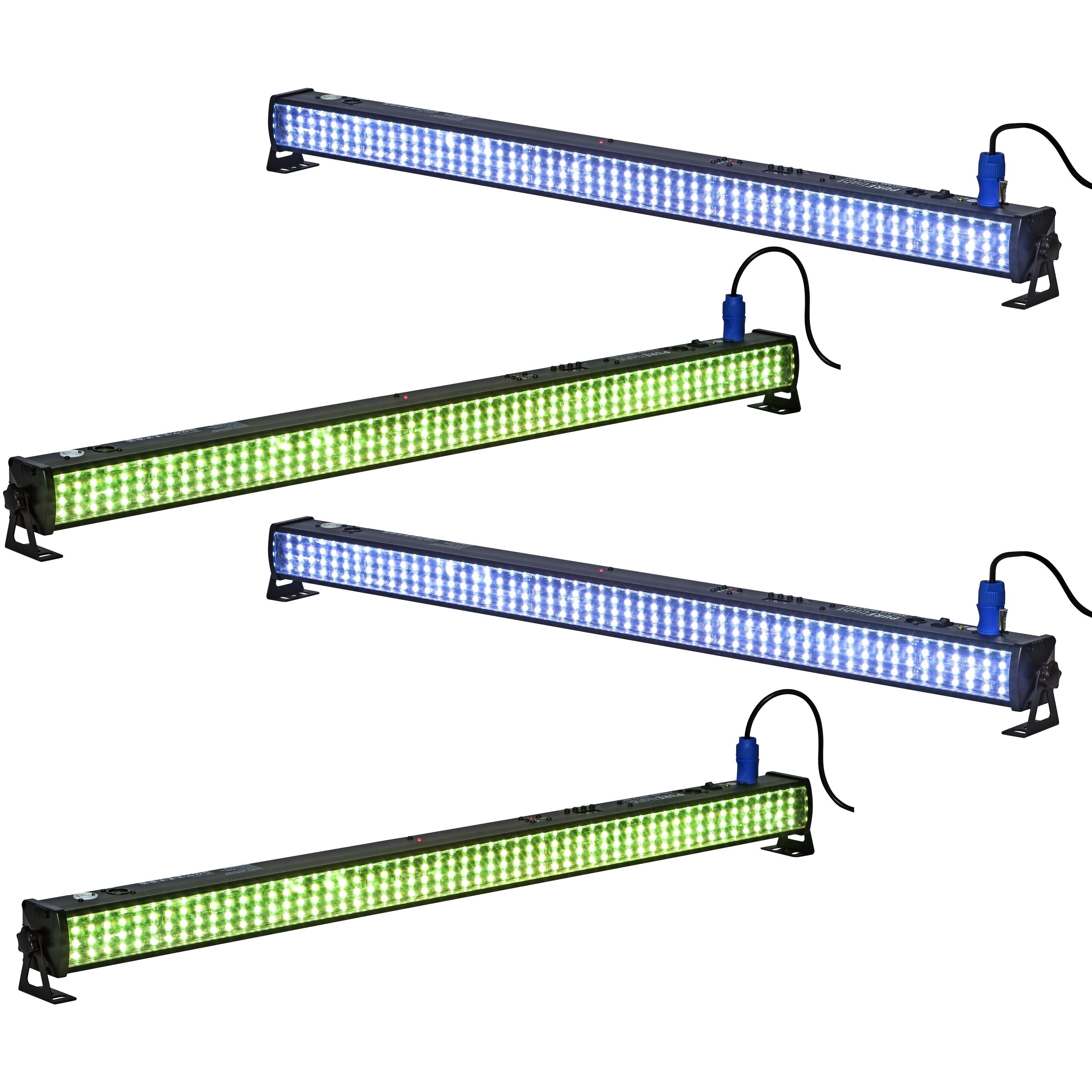 PURElight LED Scheinwerfer, LED Bar Set, PixelBar Switch BAT, RGB DMX, 224 Multi Colour LEDs