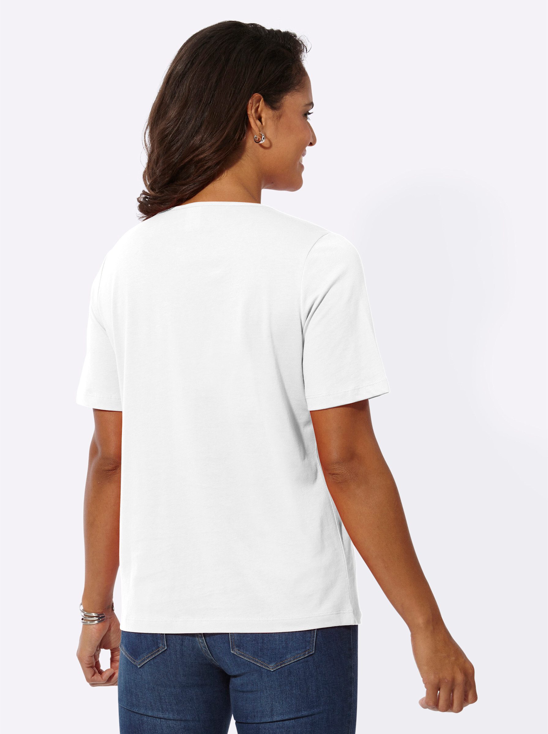 Casual Looks Rundhalsshirt "Shirt", (1 tlg.) günstig online kaufen