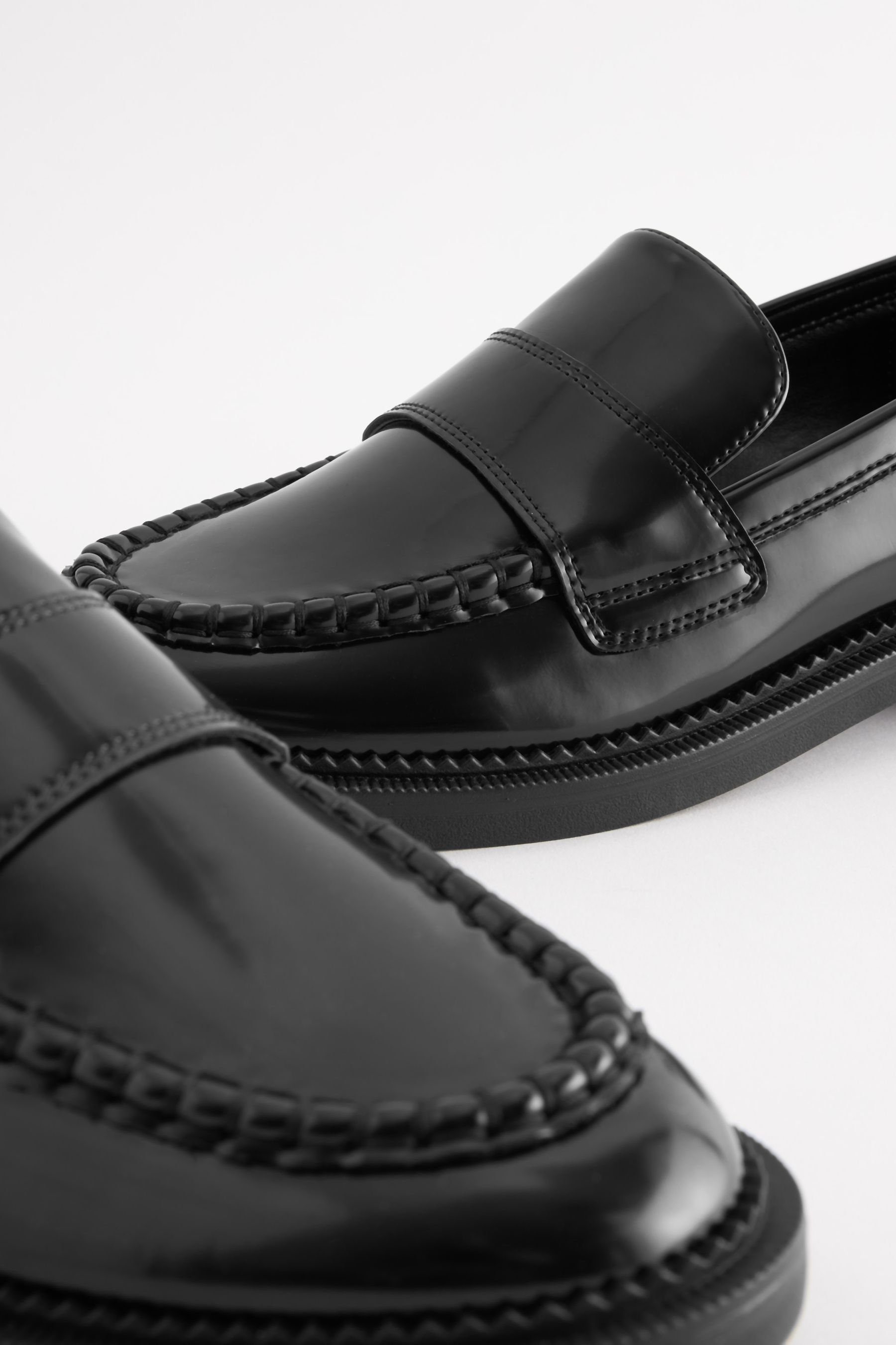 Loafer Forever klassische Next Loafer (1-tlg) Black Comfort®