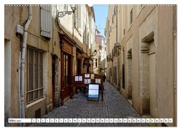 CALVENDO Wandkalender Frankreichs große Städte - Béziers (Premium, hochwertiger DIN A2 Wandkalender 2023, Kunstdruck in Hochglanz)