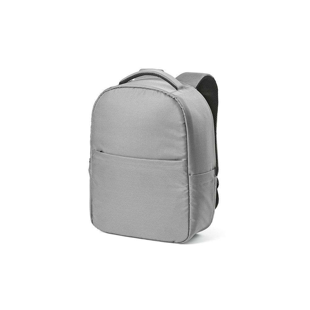 CABBEL Rucksack Rucksack 16L Laptop 17 Zoll rPET Trolley nachhaltig robust leicht (Rucksack, 1-tlg., Einzelartikel), Grau, recyceltes Polyester, 63% rPET, 0.592 kg, 16L, 30x41.5x12.5 cm