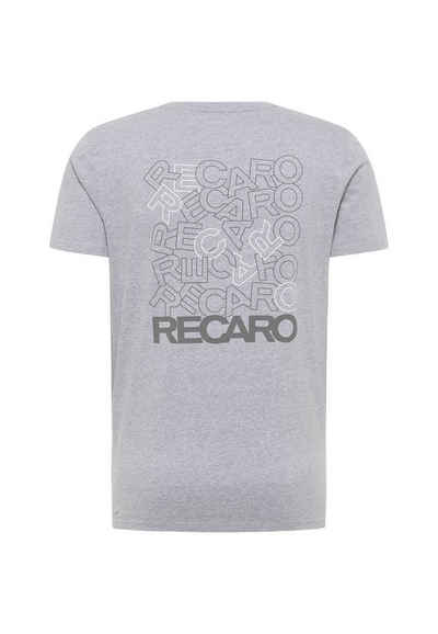 RECARO T-Shirt RECARO T-Shirt Backprint, Herren Shirt, Rundhals, 100% Baumwolle, Made in Europe