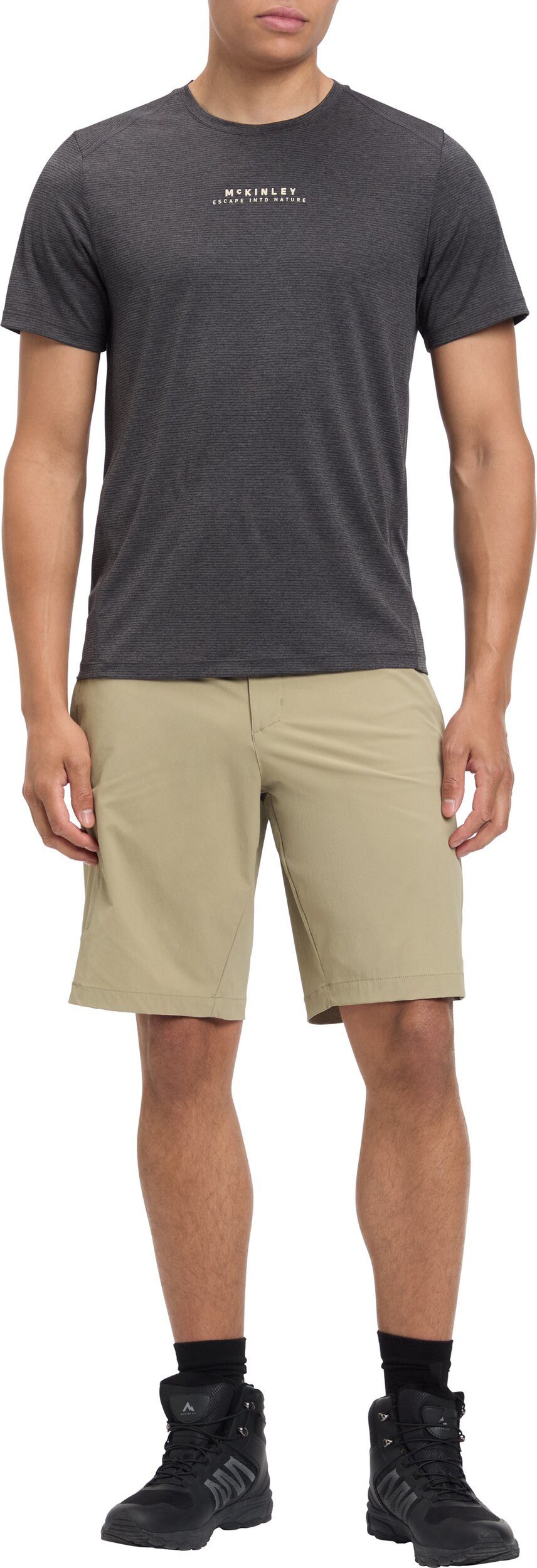 McKINLEY Outdoorhose He.-Bermuda Cameron III M BROWN SMOKE