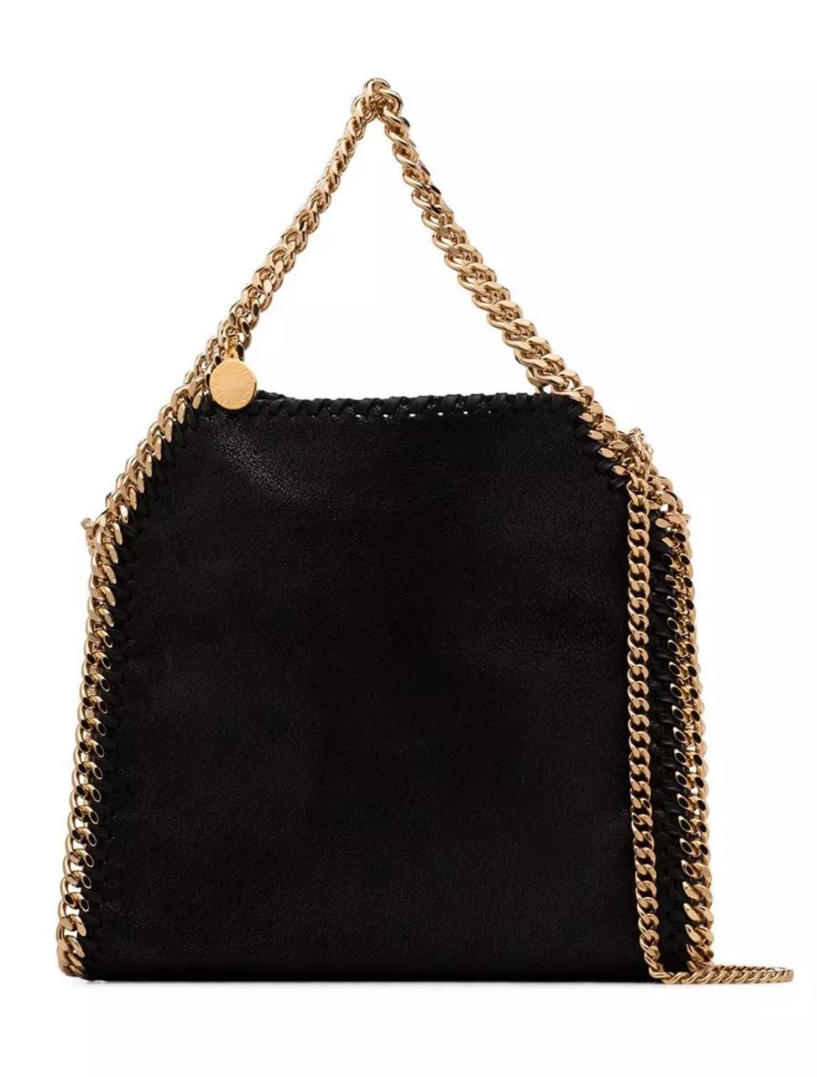 Stella McCartney Schultertasche Mini Falabella Tote Bag Tasche mit goldfarb günstig online kaufen