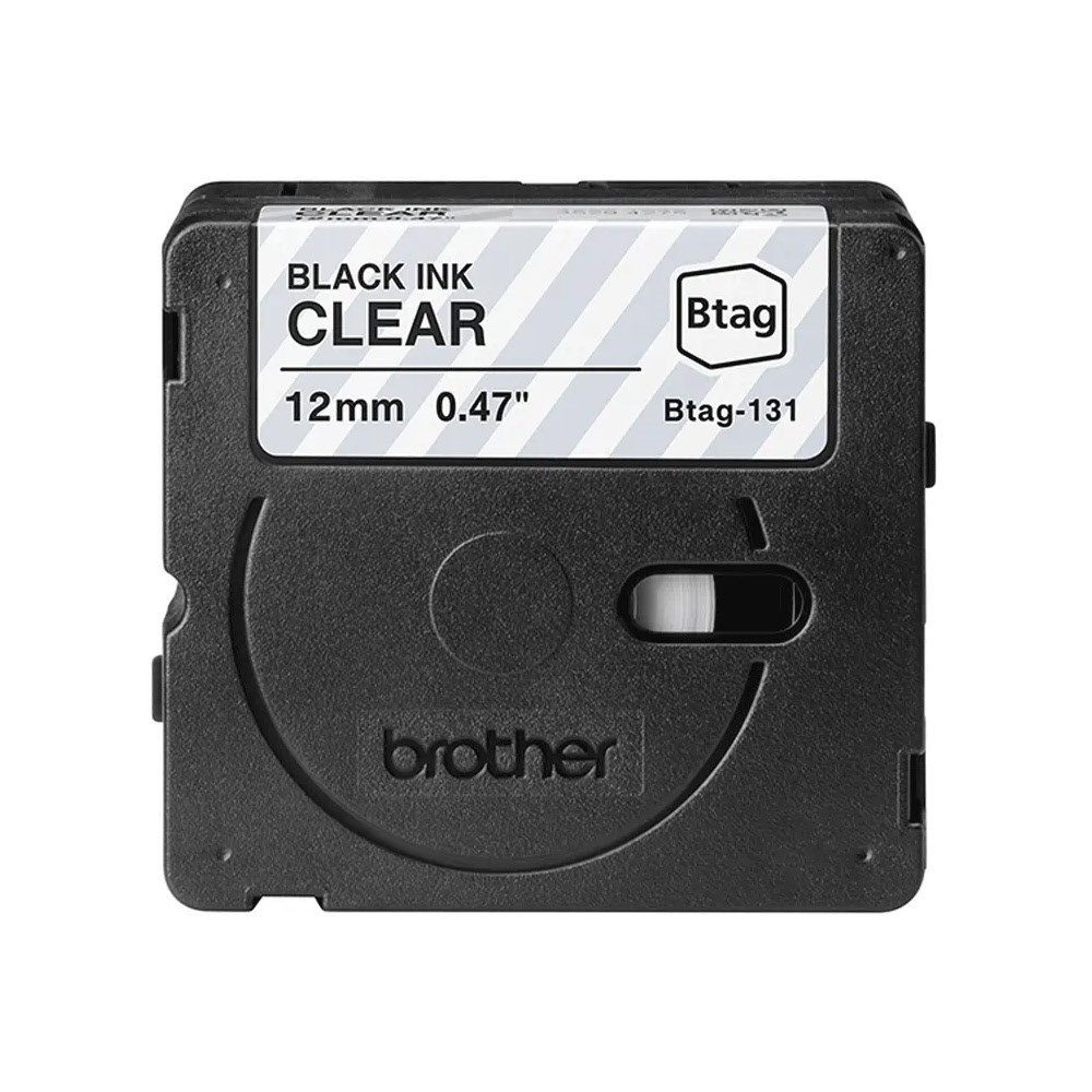 Brother Druckerpapier Brother Btag-131 12mm Schriftband für P-touch Drucker., Langlebig und zuverlässig