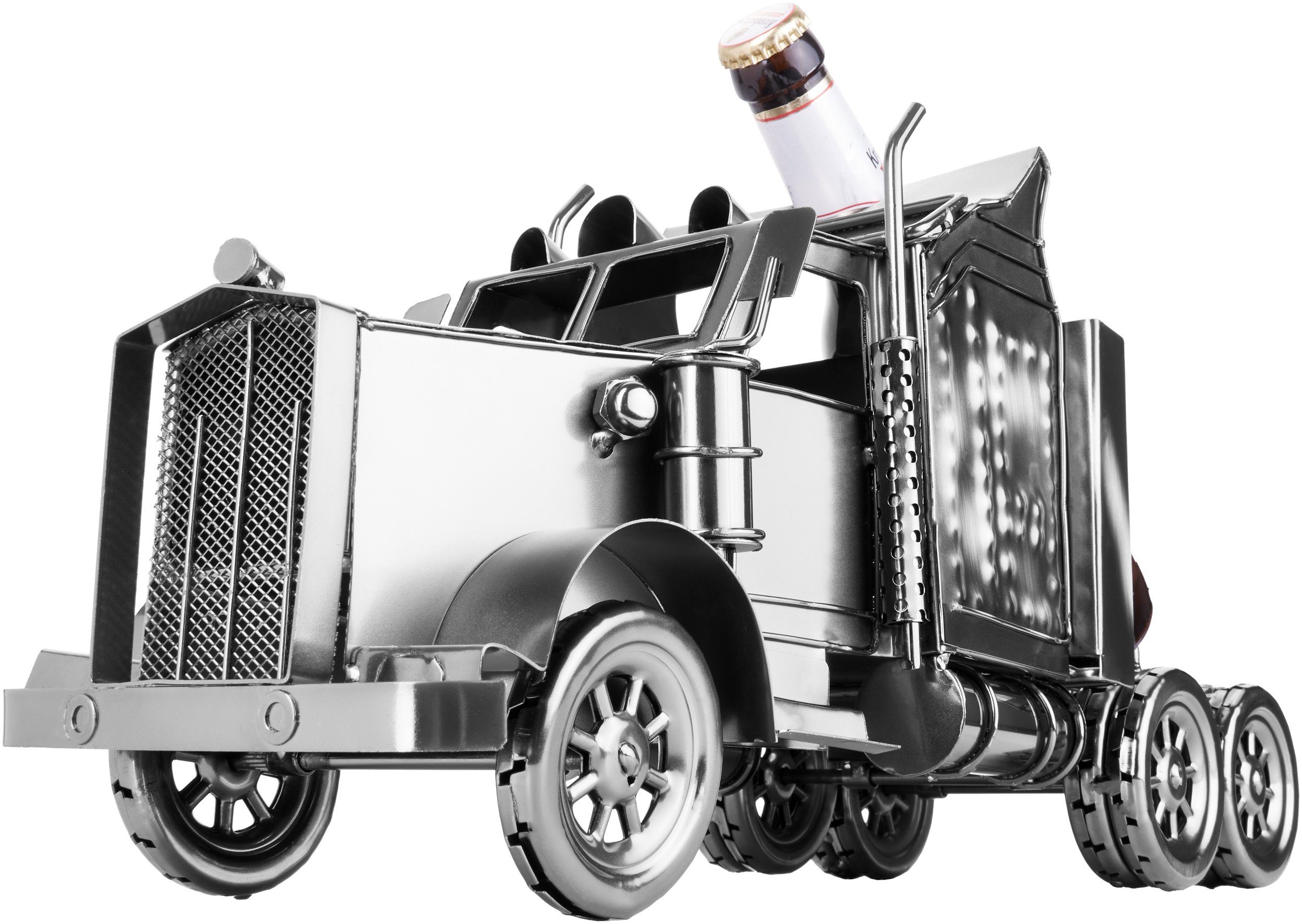 BRUBAKER Weinflaschenhalter Truck, (Bierflaschenhalter für Trucker und LKW- günstig online kaufen