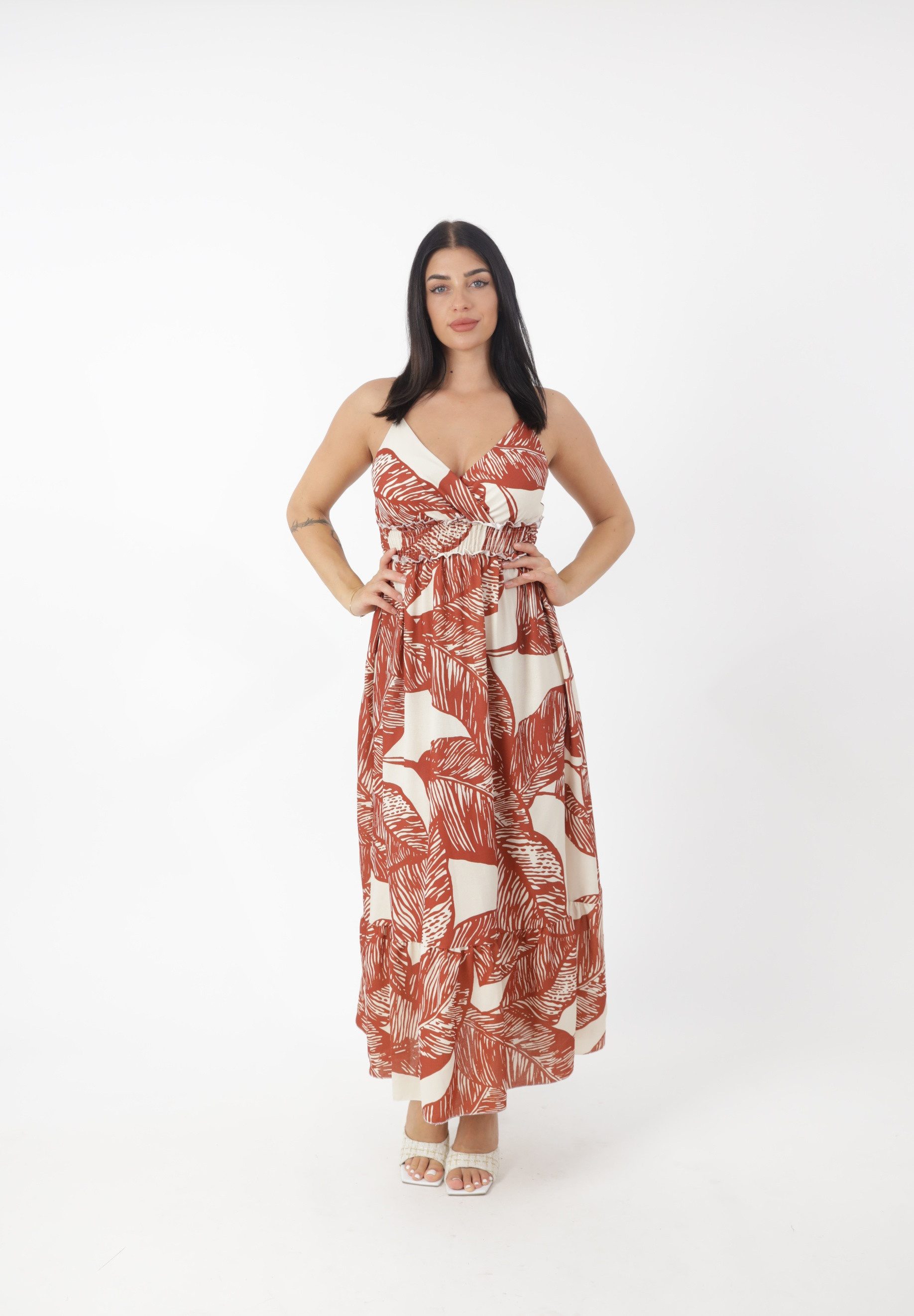 Elara Sommerkleid Kleid mit Muster