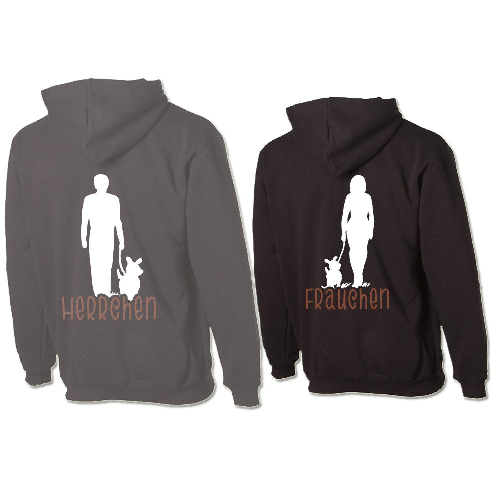 G-graphics Hoodie Herrchen & Frauchen (Partner- / Paar-Set, Einzelteile zum günstig online kaufen