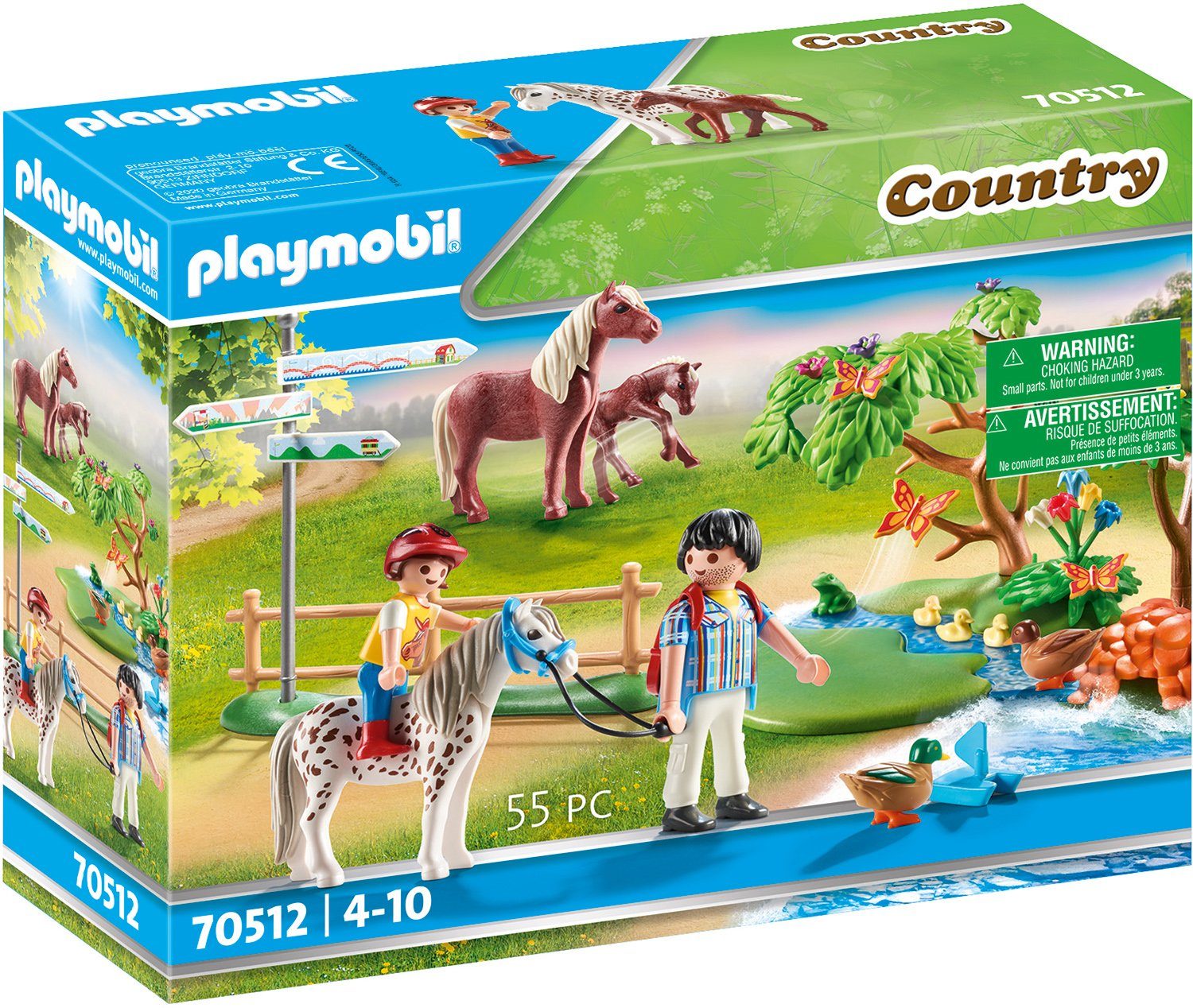 Image of Playmobil Country - Adventure Pony Ride