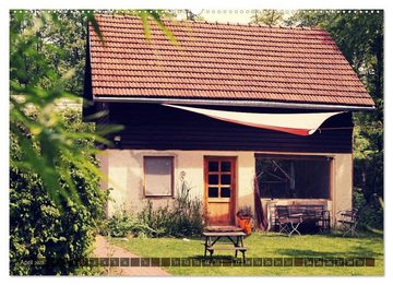 CALVENDO Wandkalender Old cabins in Germany - Vintage style (Premium-Calendar 2023 DIN A2 Landscape)