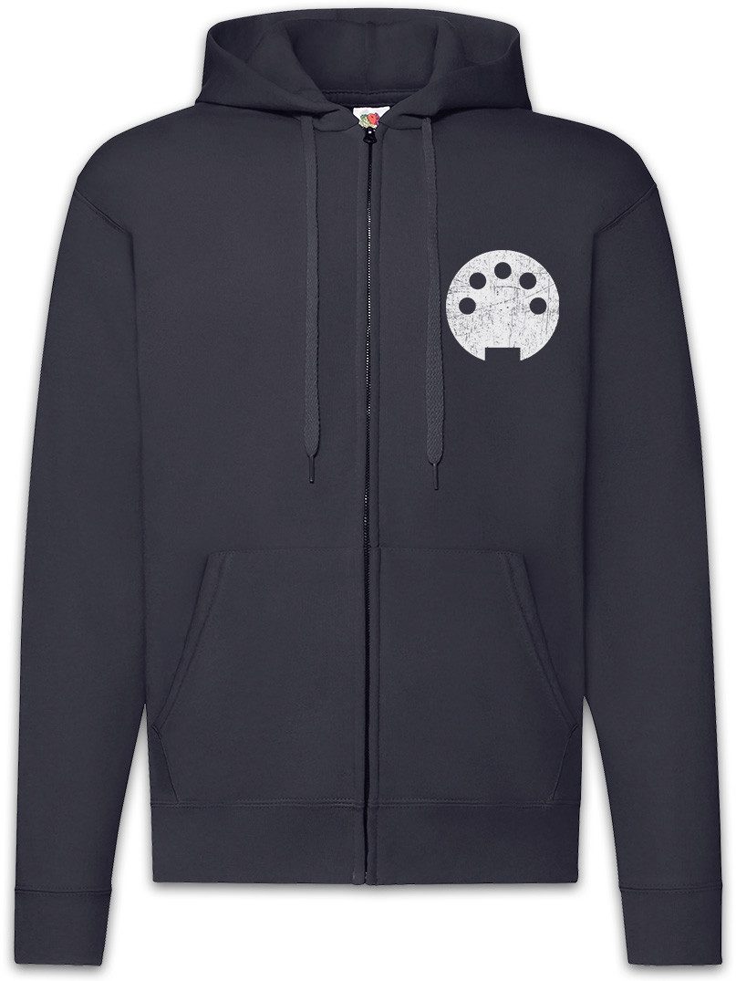 Sweatjacke Midi I Zipper Hoodie Synthesizer Electro Techno LFO Musik Music DJ MC