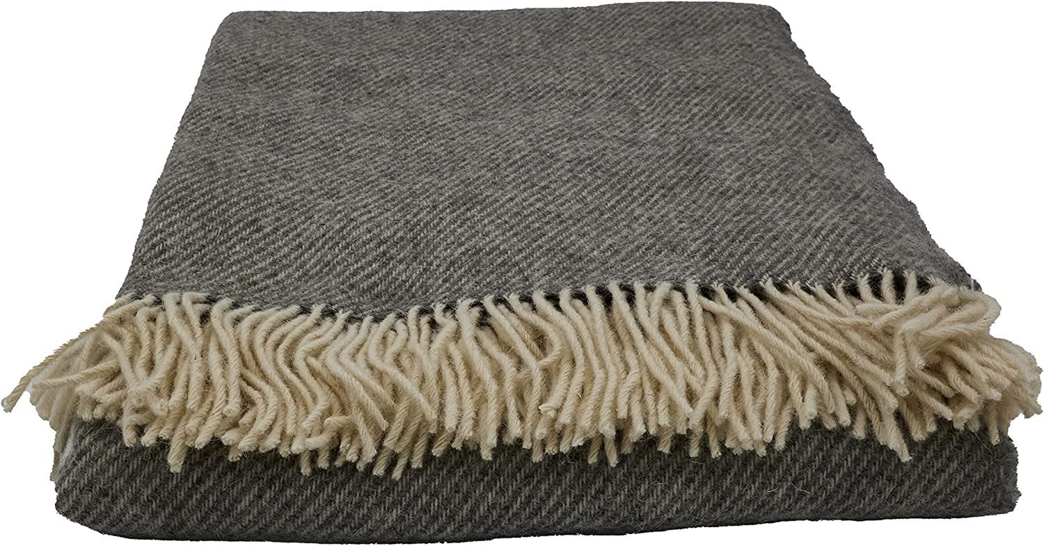 Wolldecke Fair De Luxe Wohndecke Wolle günstig online kaufen