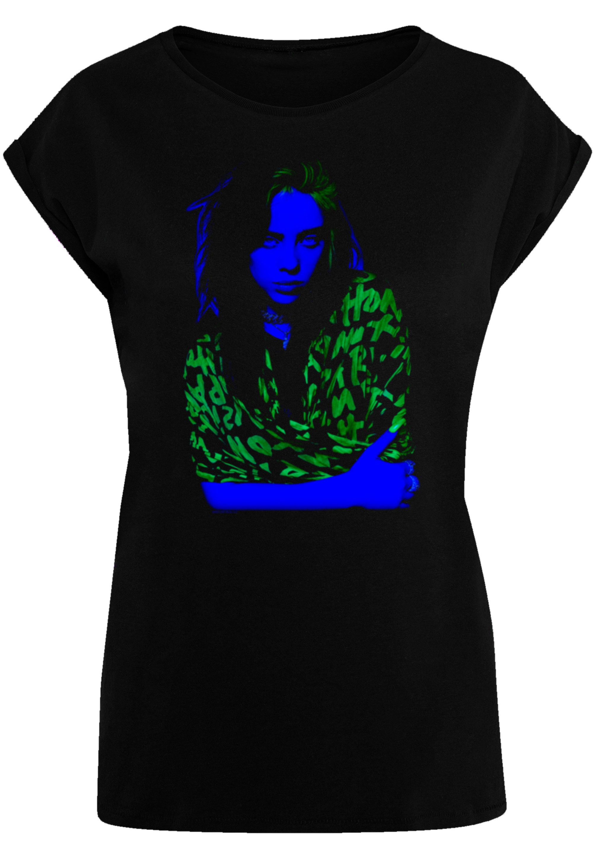 F4NT4STIC T-Shirt Billie Eilish Neon Backlit günstig online kaufen