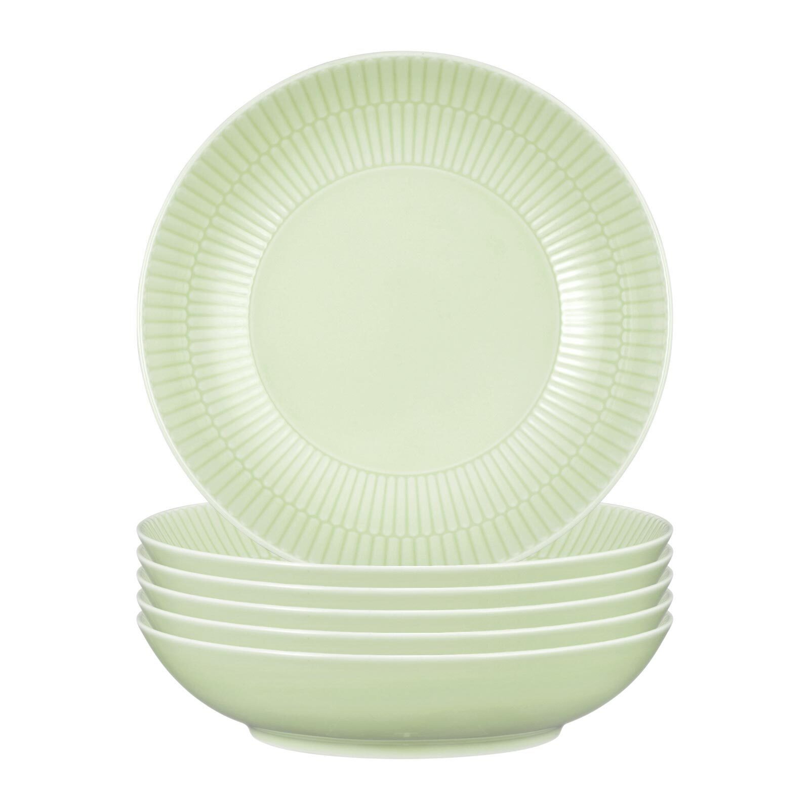 Seltmann Weiden Suppenteller Amina Suppenteller ø 21,2 cm 6er Set, (6 St)