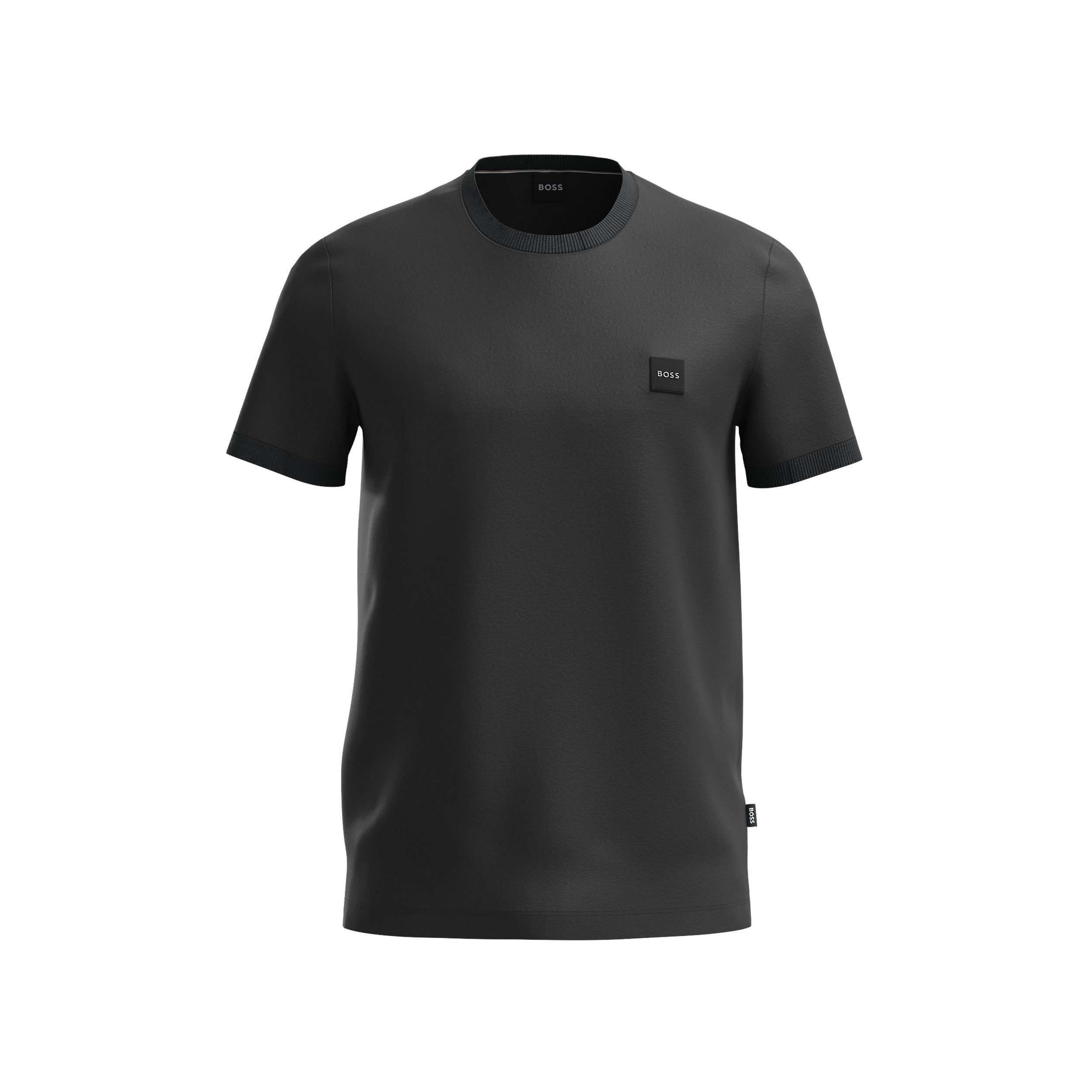 BOSS T-Shirt Tiburt (1-tlg) Schwarz (002)