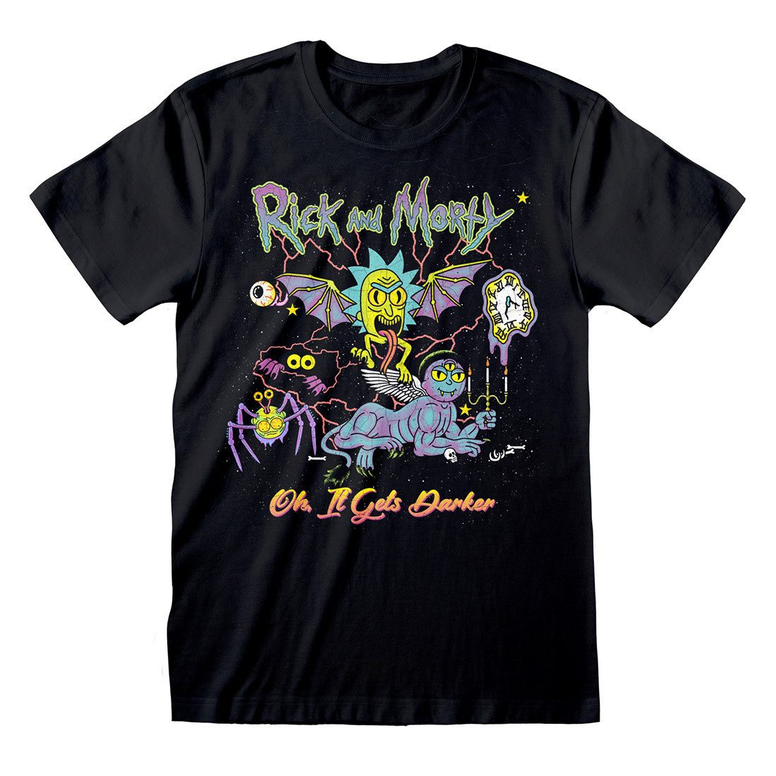 Rick and Morty T-Shirt Oh It Gets Darker