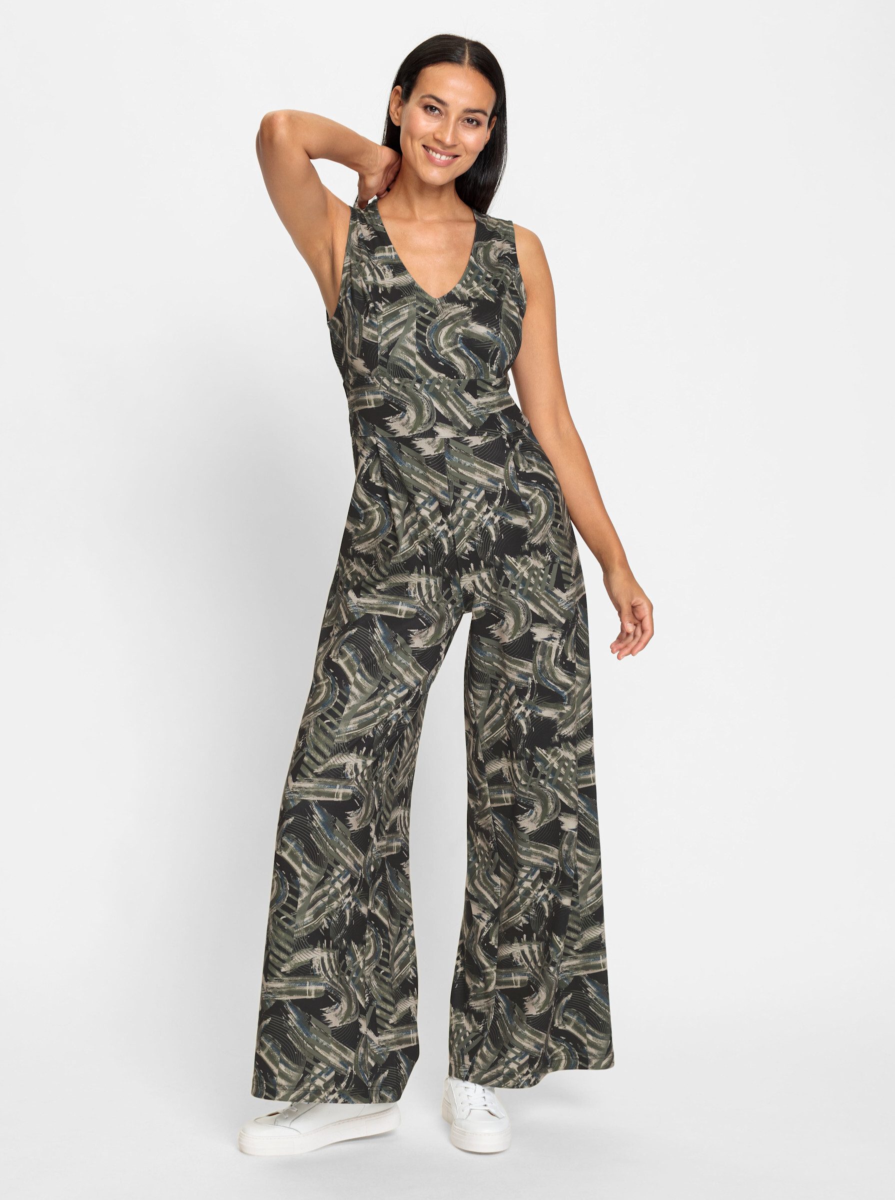 heine Jumpsuit Jumpsuit Innenbeinlänge ca. 80 günstig online kaufen