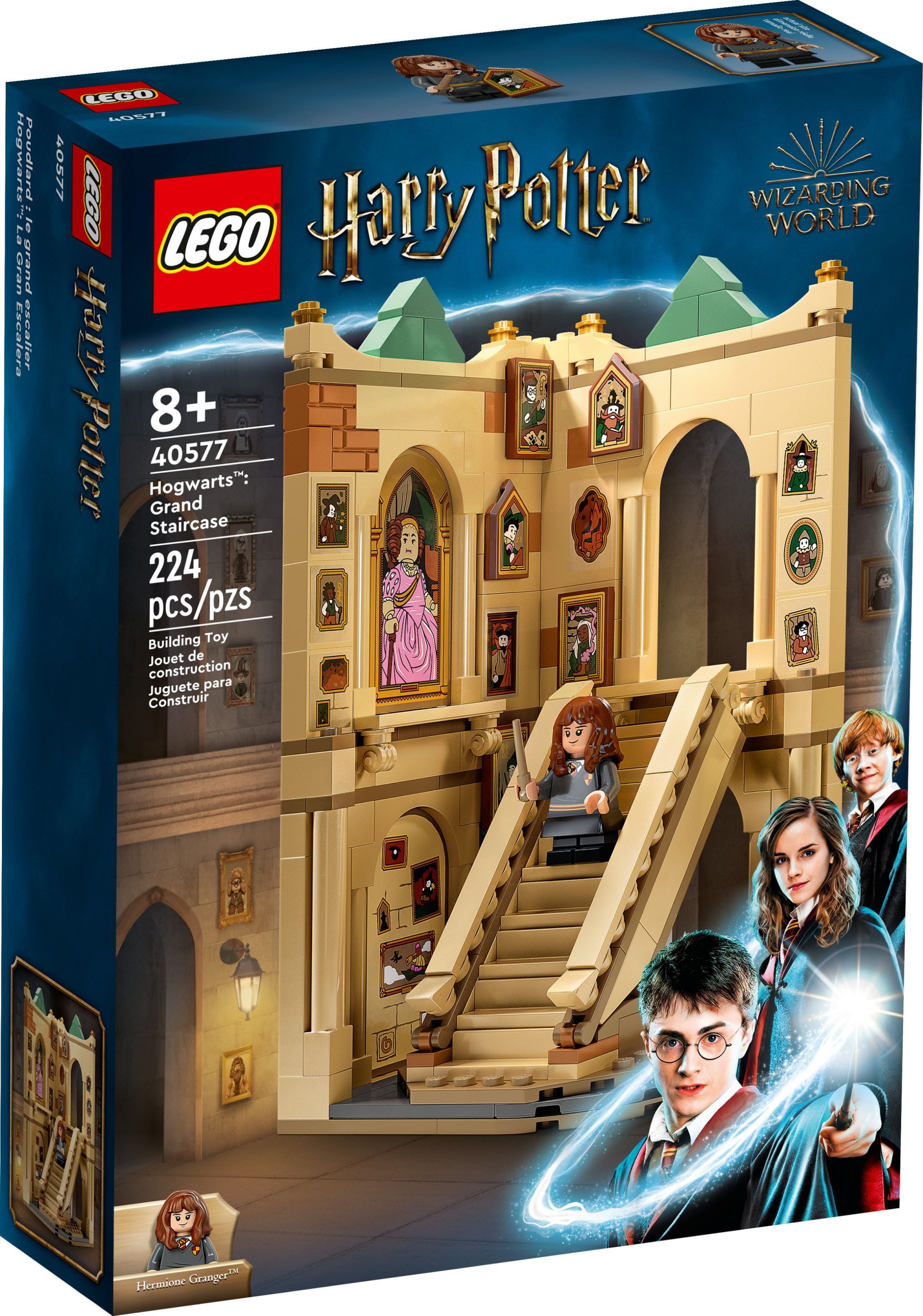 LEGO® Harry Potter - Hogwarts Großes Treppenhaus (40577) Konstruktions-Spielset, (224 St)