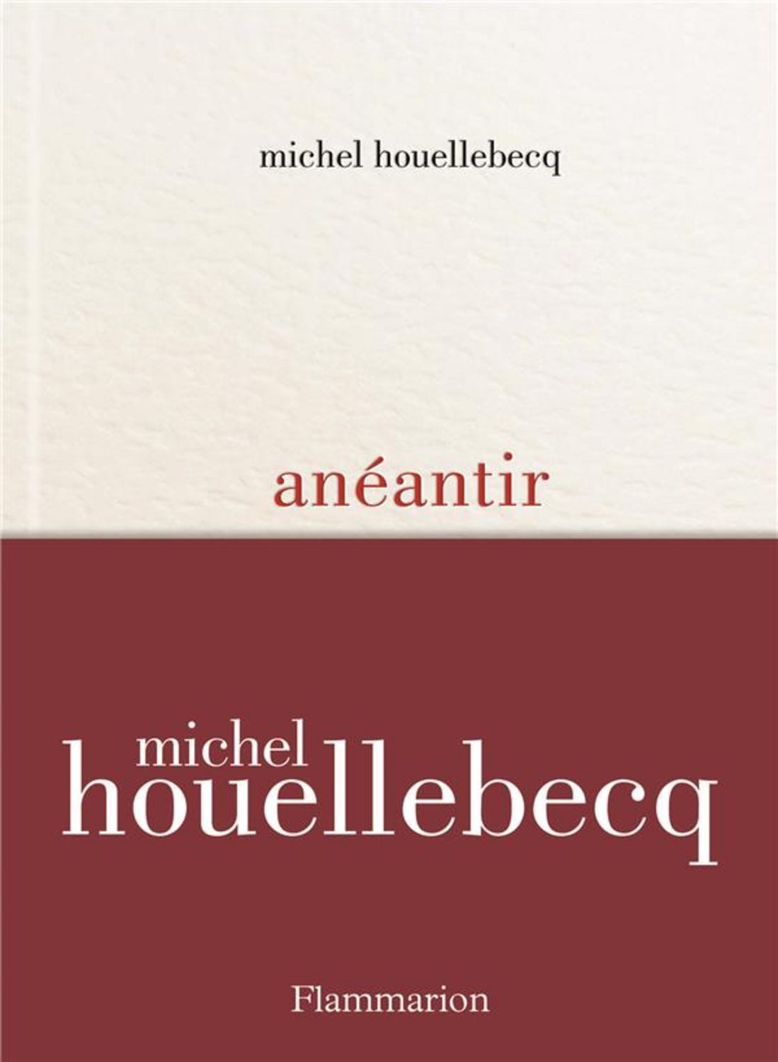 anéantir / Michel Houellebecq