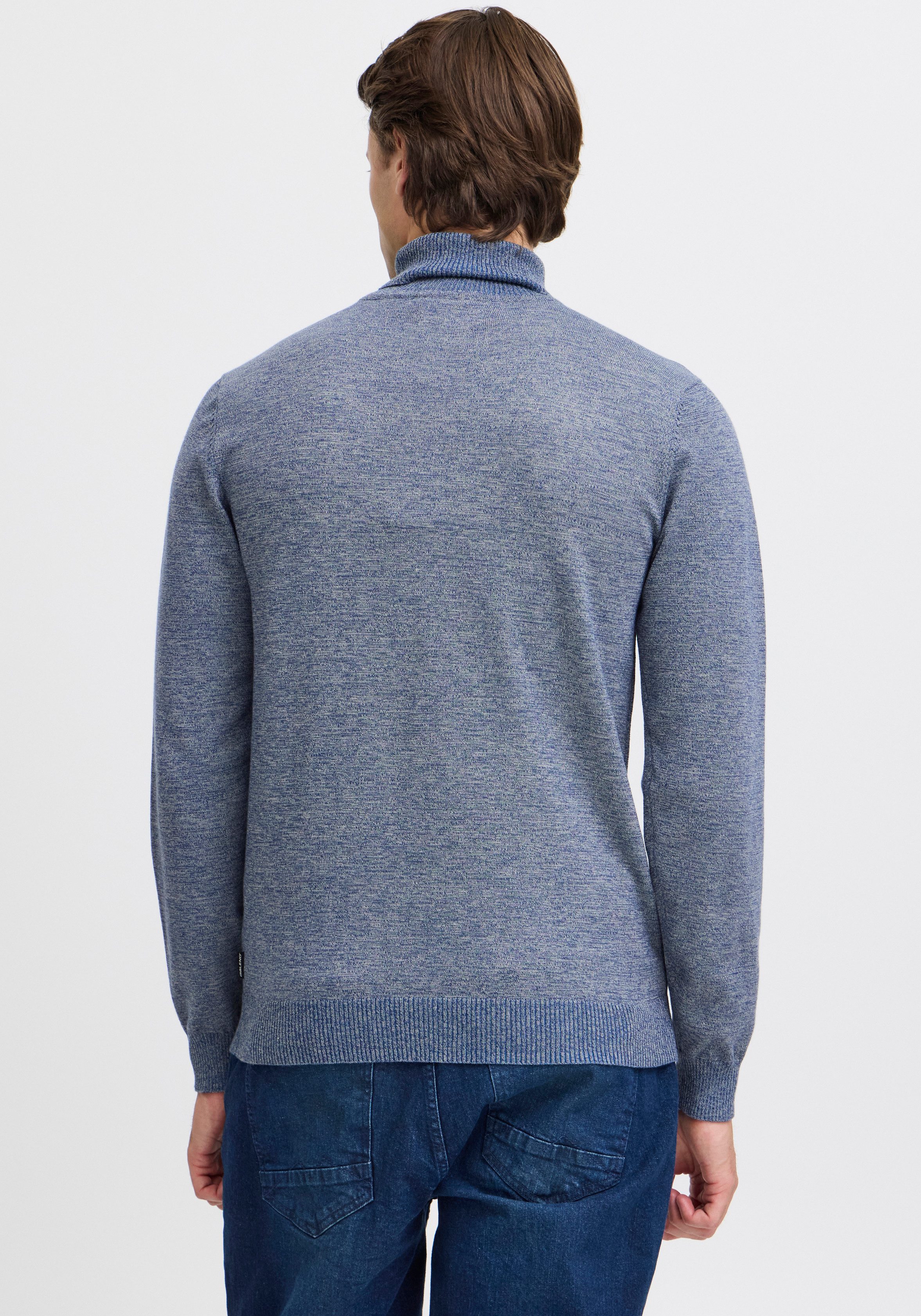 Blend Rollkragenpullover BHBRUTON roll neck knit Regular Fit, aus Polyester, mit Rollkragen, normaler Schnitt