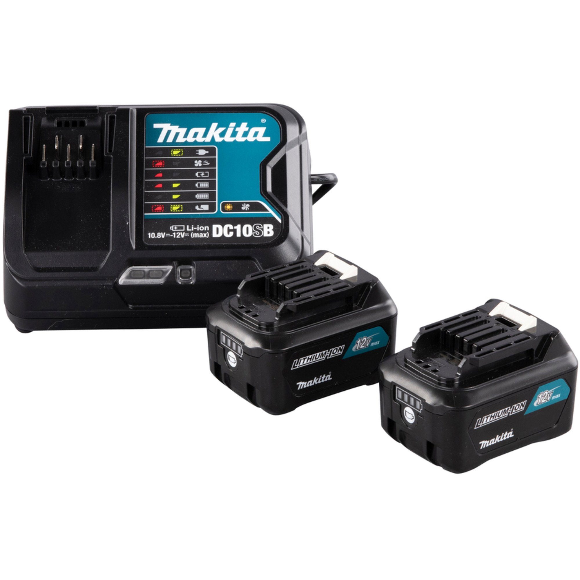 Makita Power Source Kit Li 12V 4Ah 191L68-0, Set, Werkzeug-Akku-Ladetechnik