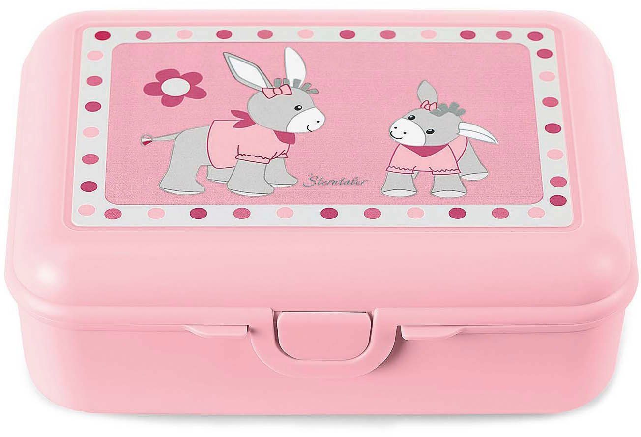 Sterntaler® Lunchbox Emmi Girl, Polyprophylen (PP), (1-tlg), Made in Germany Esel Emmi Girl