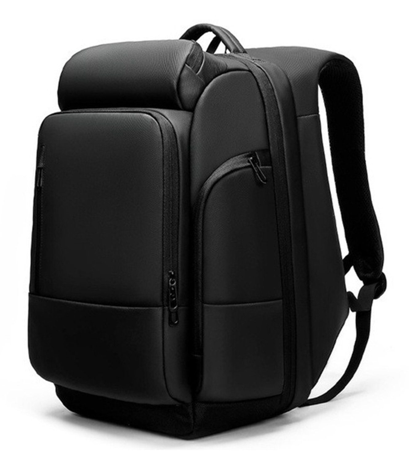 OKWISH Reiserucksack mit Reisen Freizeit Teenager Damen USB-Lade-Anschluss, Uni Laptoprucksack Rucksäcke Laptop Reisen Herren Jungen Freizeitrucksack Anti-Diebstahl, Laptopfach), mit Rucksack Backpack Arbeit Business (Leder Schule Tasche für Rucksack Handgepäck, Laptop Notebook Laptoptasche