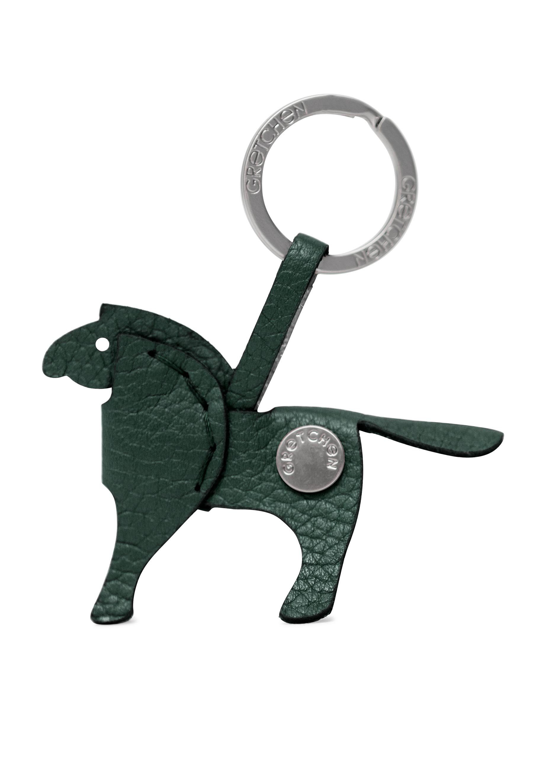Schlüsselanhänger Kalbsleder Keyring, aus GRETCHEN italienischem Pony