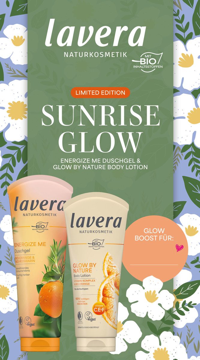 lavera Pflege-Geschenkset Geschenkset Sunrise Glow