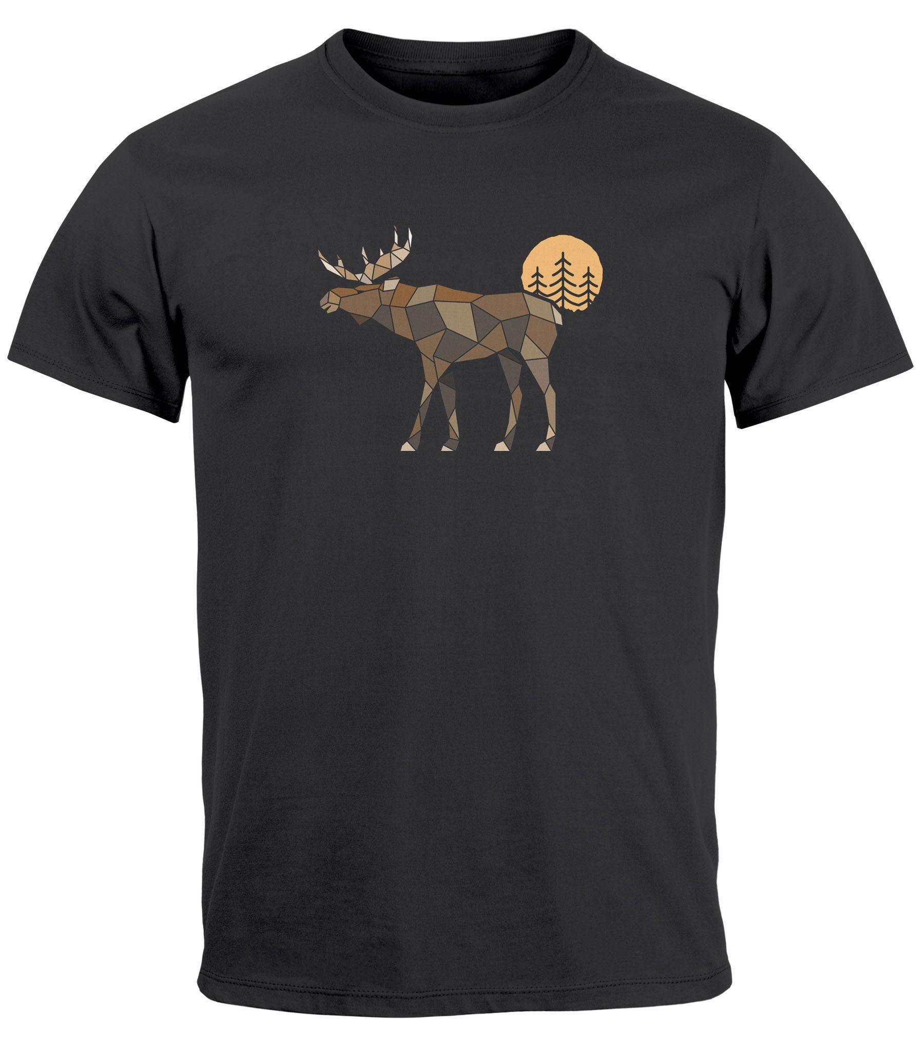 Neverless Print-Shirt Herren T-Shirt Shirt Printshirt günstig online kaufen