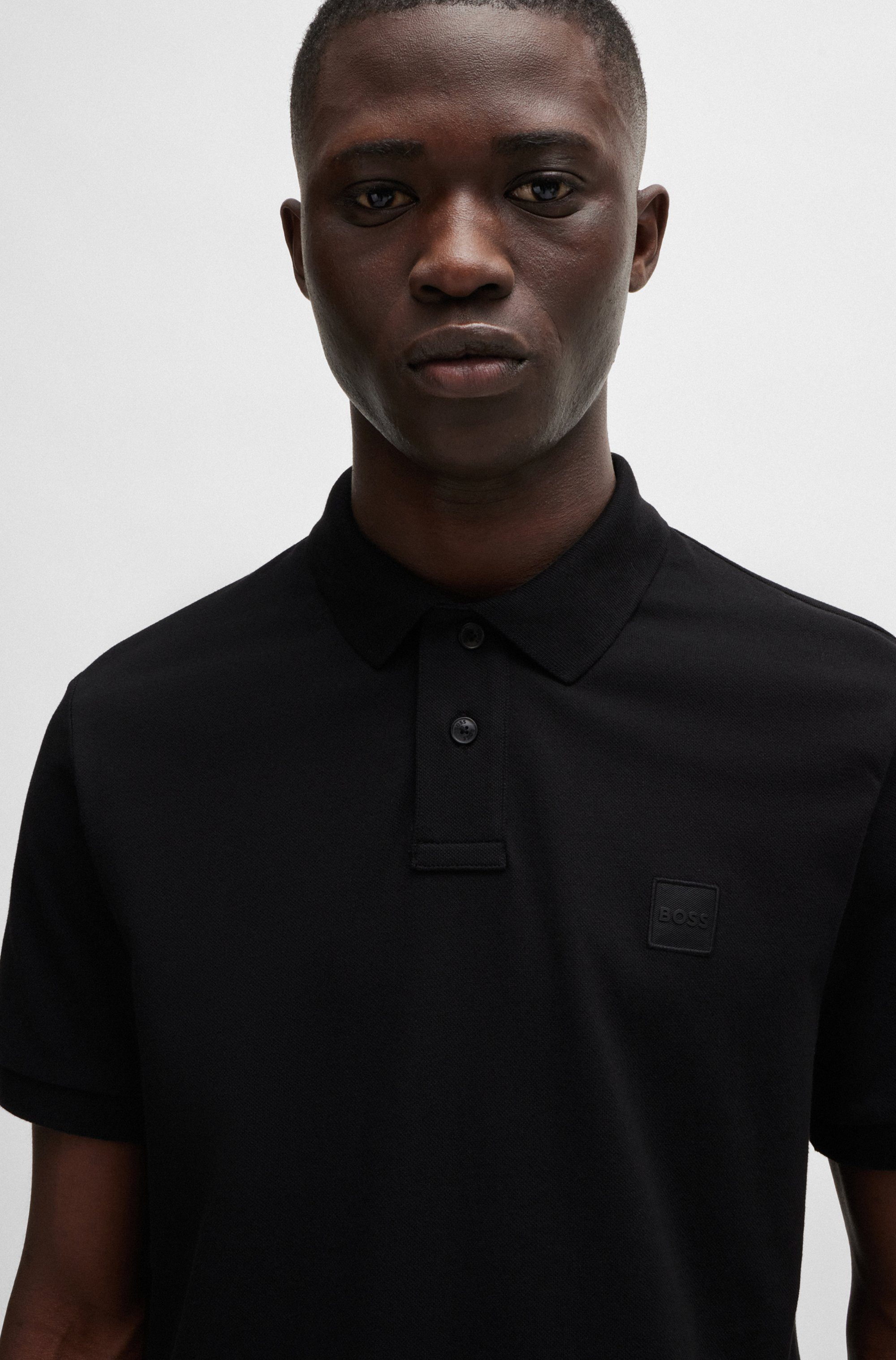BOSS ORANGE Poloshirt Passenger Regular Fit Classic Stretch Pique Polo, pflegeleicht, Baumwolle mit Elasthan