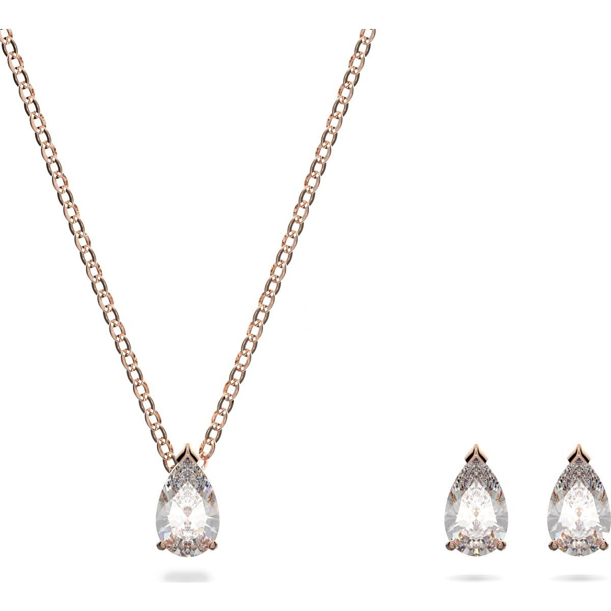 Swarovski Ohrring und Ketten Set Attract 5576114