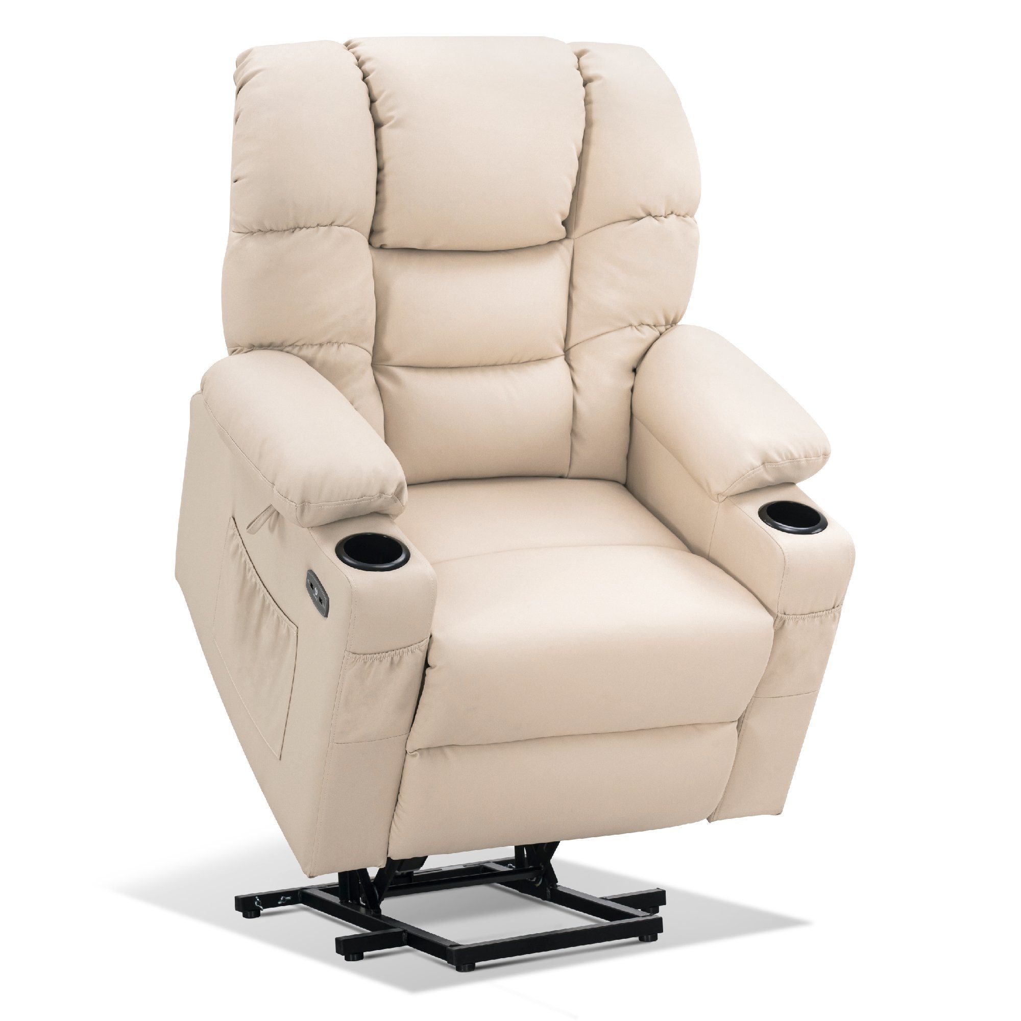 MCombo Relaxsessel MCombo elektrische Aufstehhilfe Relaxsessel 7550 (Fernsehsessel mit Aufstehhilfe Elektrisch, 3 Motoren), mit Relaxfunktion – Bild 4 von 5