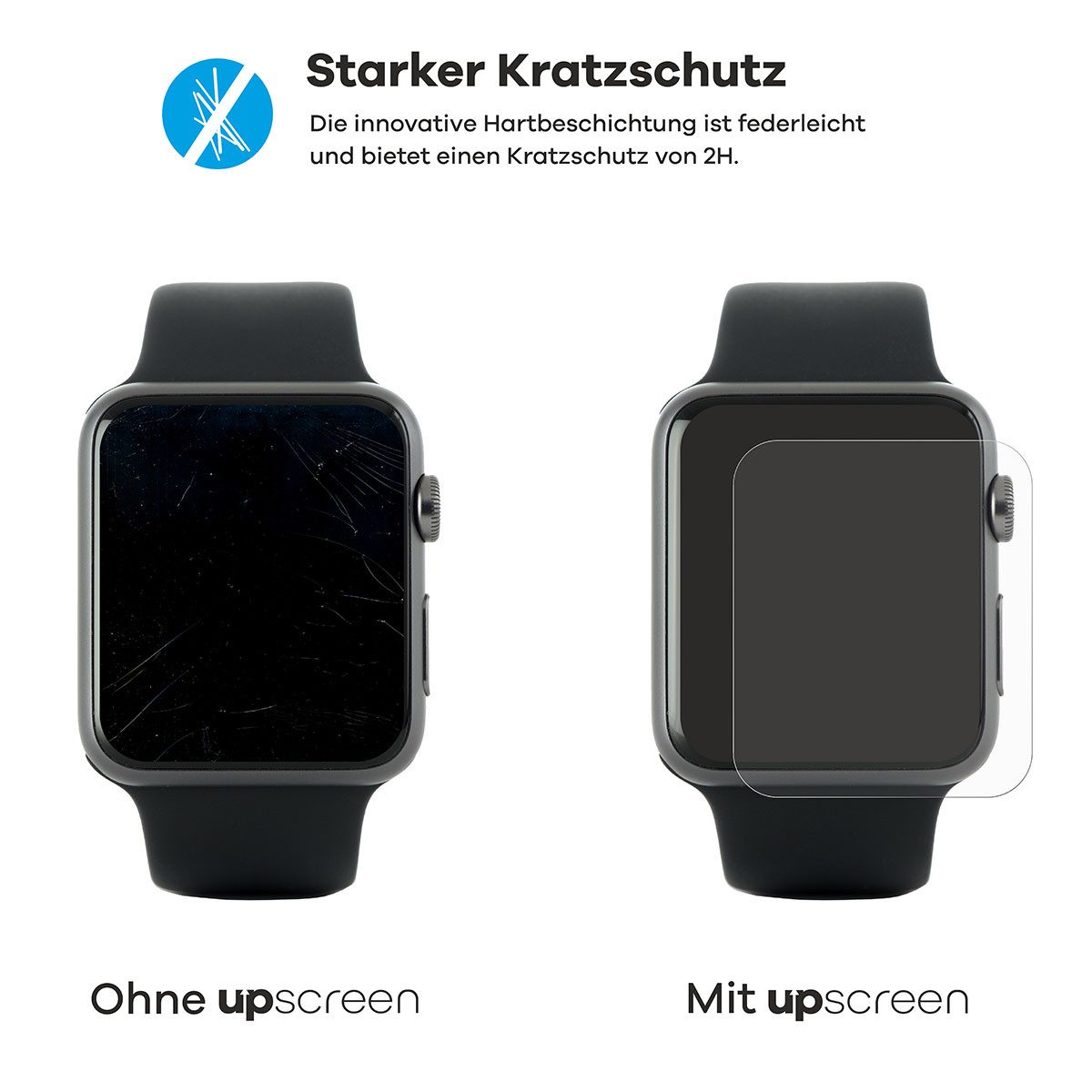 upscreen Displayschutzfolie Schutzfolie für Tommy Hilfiger TH85 1792156, Displayschutz Schutz Folie Klar antibakteriell