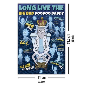 Grupo Erik Poster Rick and Morty Poster Long Live The Big Bad Doodoo Daddy 61 x 91,5 cm