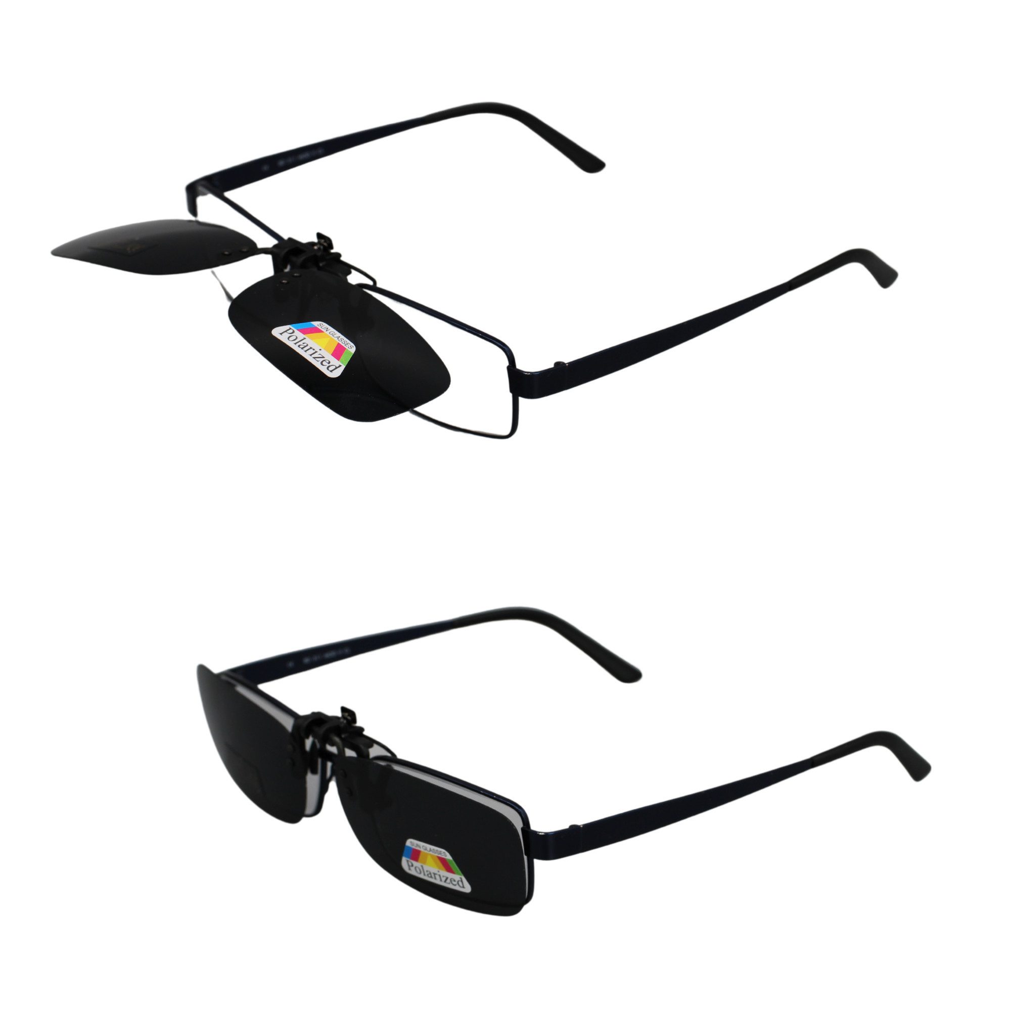 ANTALUX Sonnenbrille Polarisierte Clip-On Sonnenbrille – UV400 Schutz für jede Brille (Einteilig, Einzelartikel) Clip-On Funktion, Polarisierte Gläser, UV400-Schutz, Anti-Reflexion