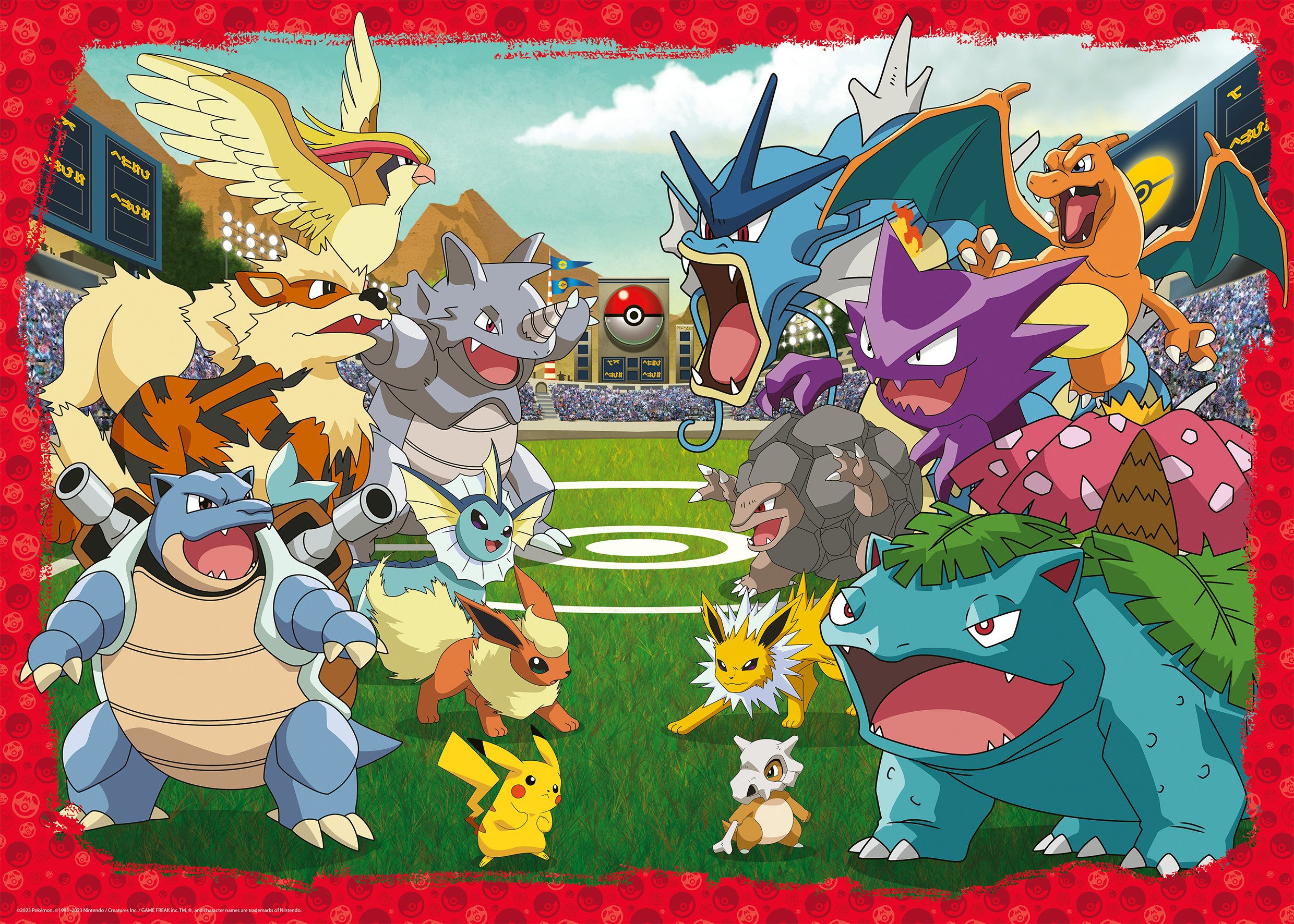 Ravensburger Puzzle Pokémon Kräftemessen, 1000 Puzzleteile, günstig online kaufen