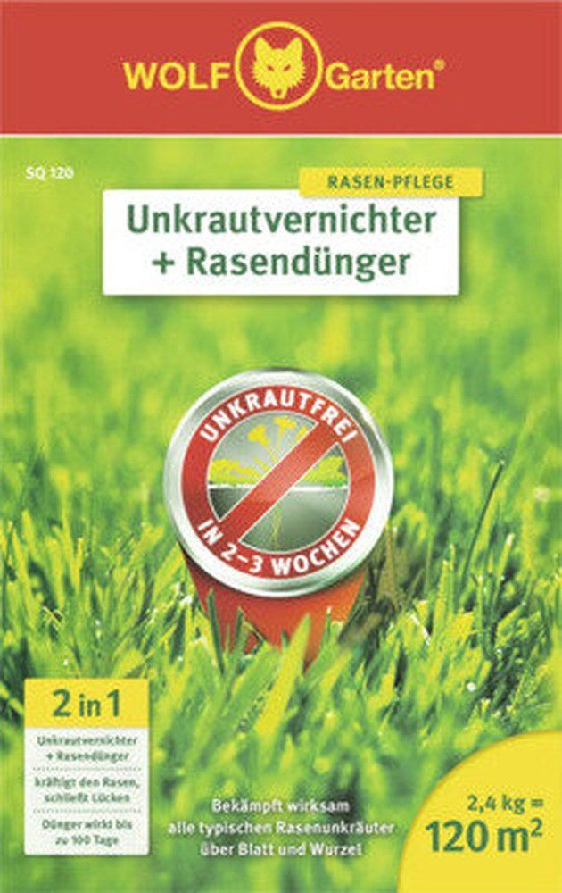 WOLF-Garten Rasendünger Wolf-Garten SQ120 Unkrtv.+Rasendüng. SQ 120