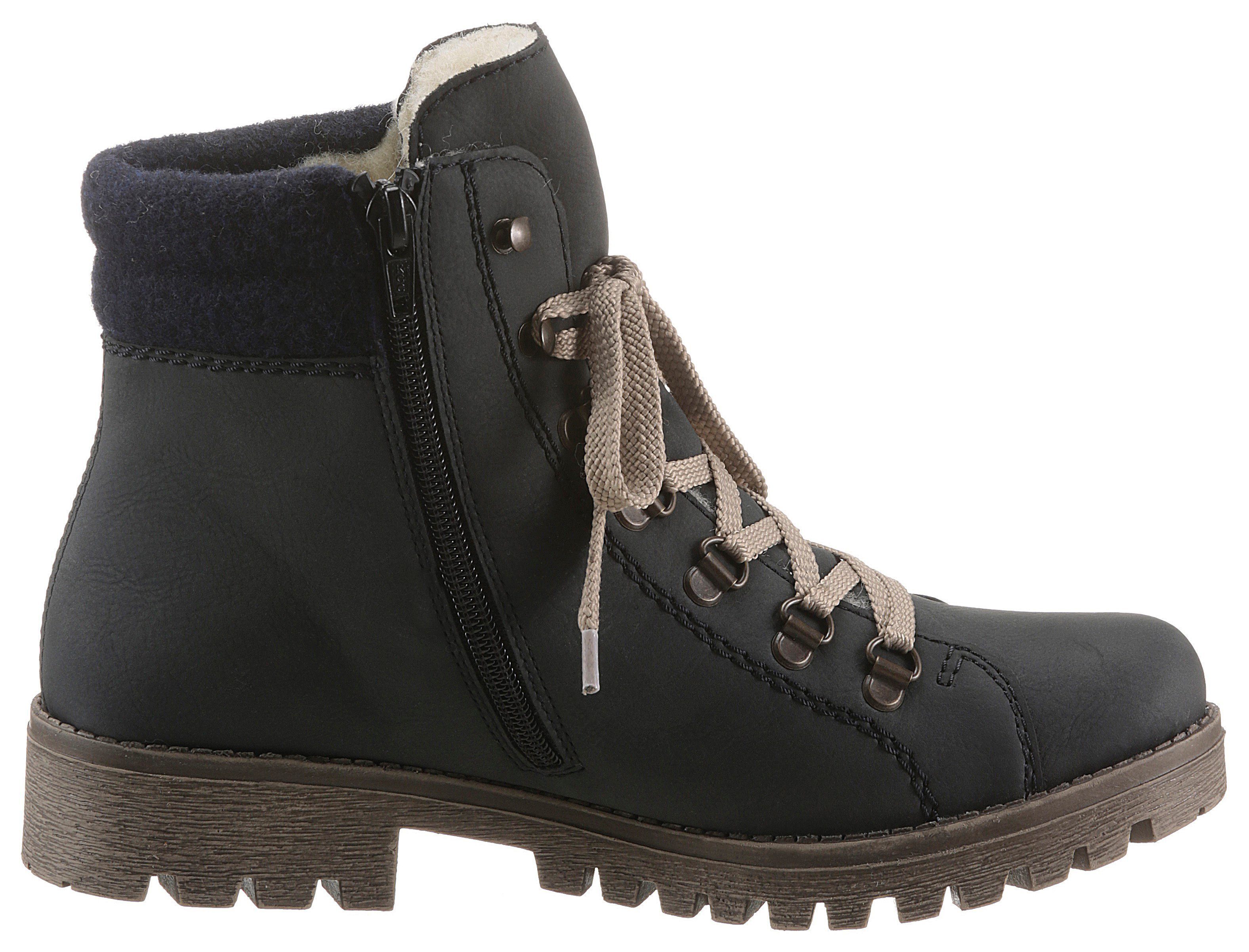 Rieker Winterboots in Bergsteiger-Optik