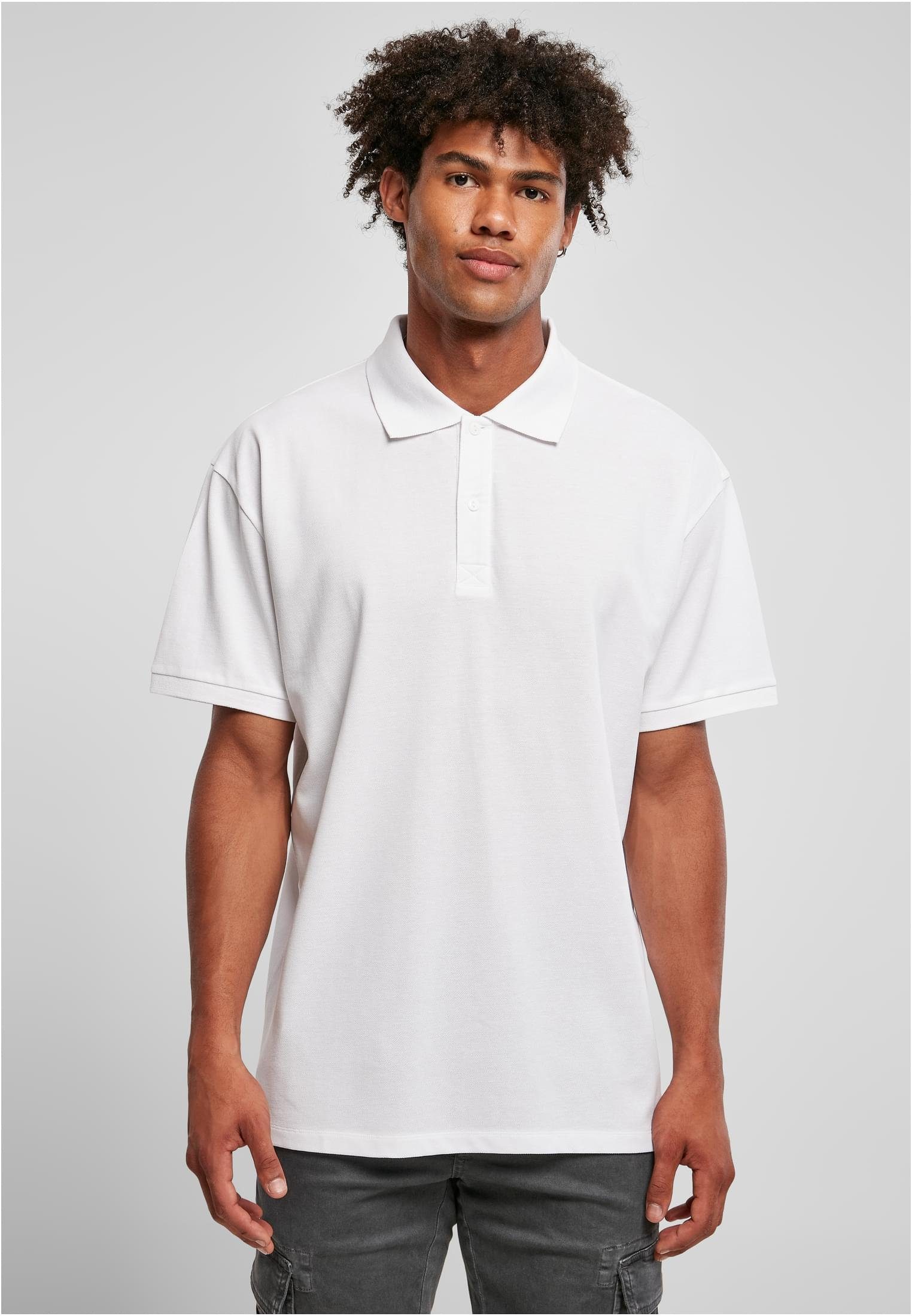 white Poloshirt CLASSICS Herren Oversized (1-tlg) Polo URBAN