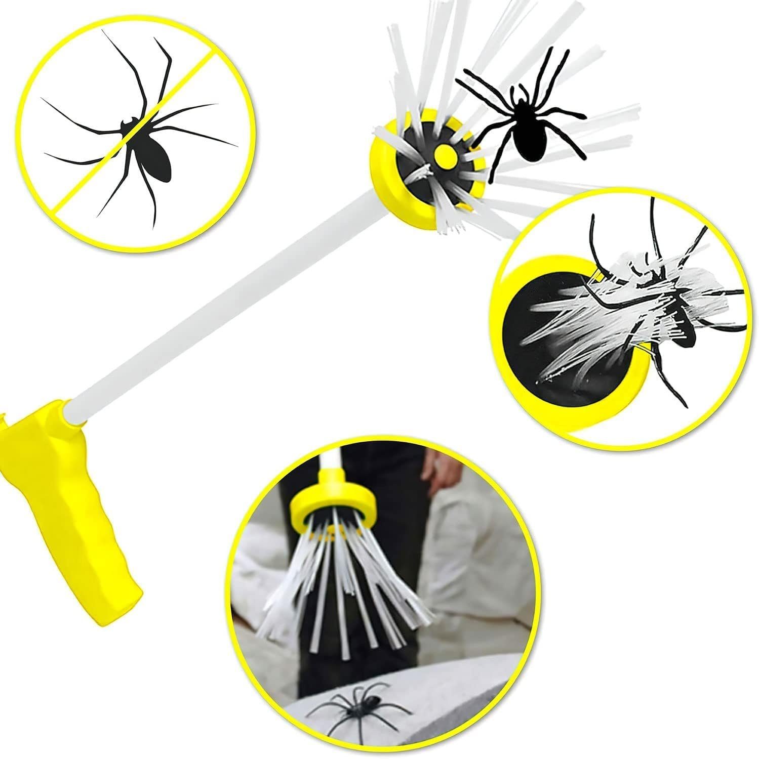 Goods+Gadgets Insektenfalle Spinnenfänger mit Teleskoparm – Sicheres & Sauberes Insektenfangen, 45 cm – Bild 5 von 5