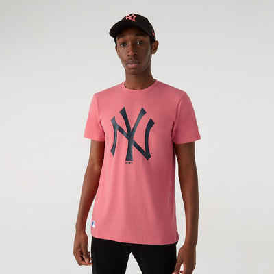 New Era Print-Shirt »New Era MLB NEW YORK YANKEES Seasonal Pink Team Logo Tee T-Shirt«