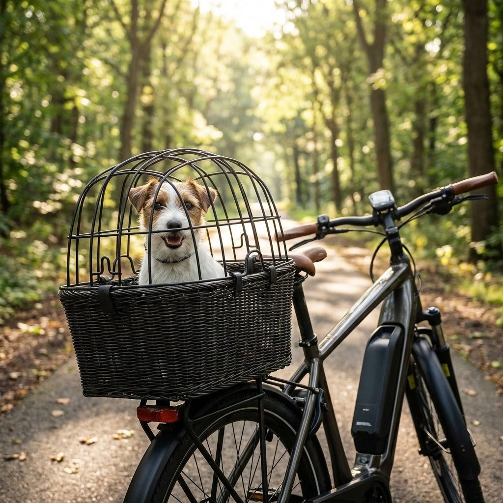 Basil Fahrradkorb Basil Drahtgitter für HR-Tierkorb Buddy schwarz