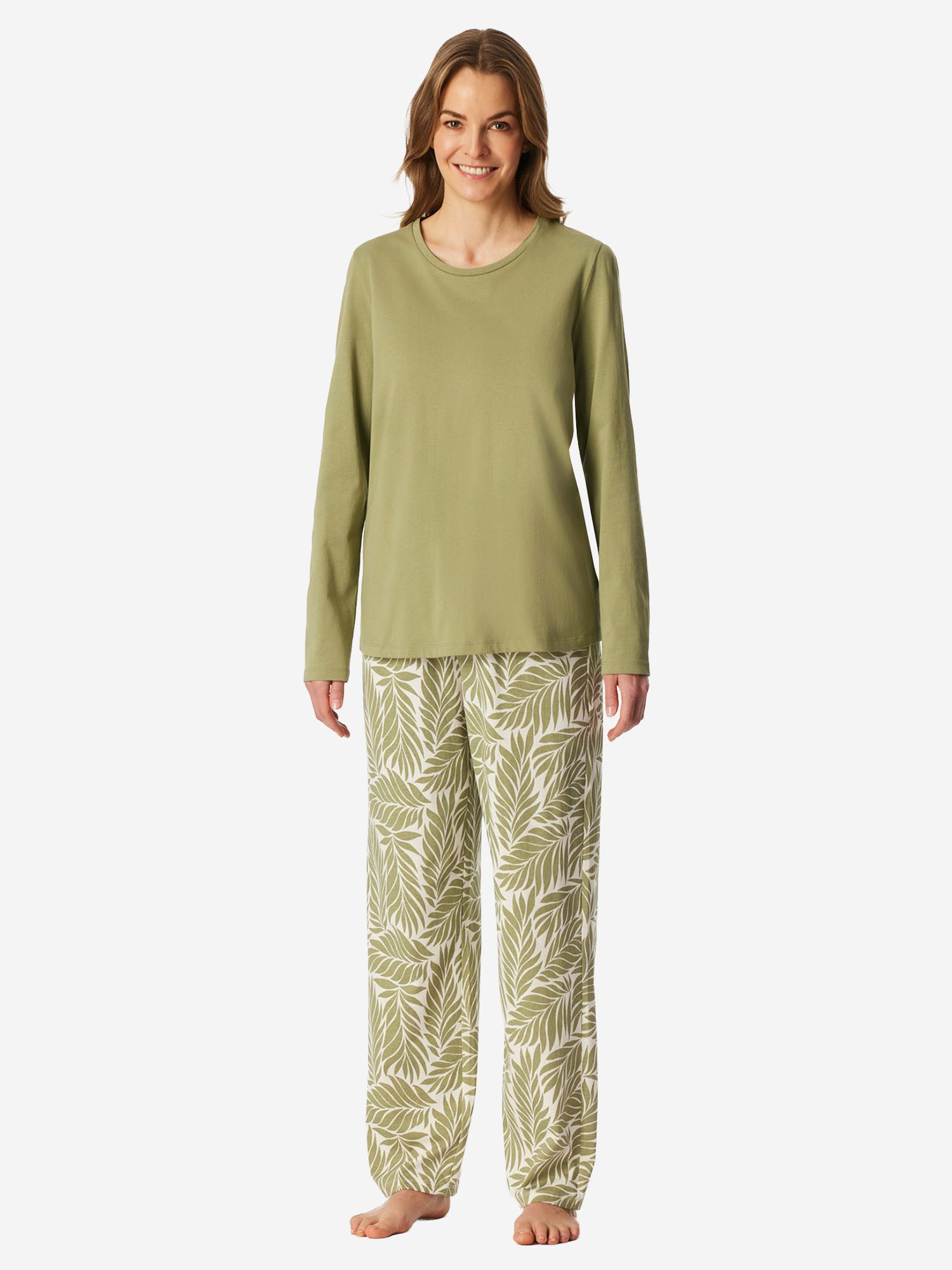 Schiesser Pyjama Comfort Essentials (2 tlg) Schlafanzug, Pyjama Set, Nachtw günstig online kaufen