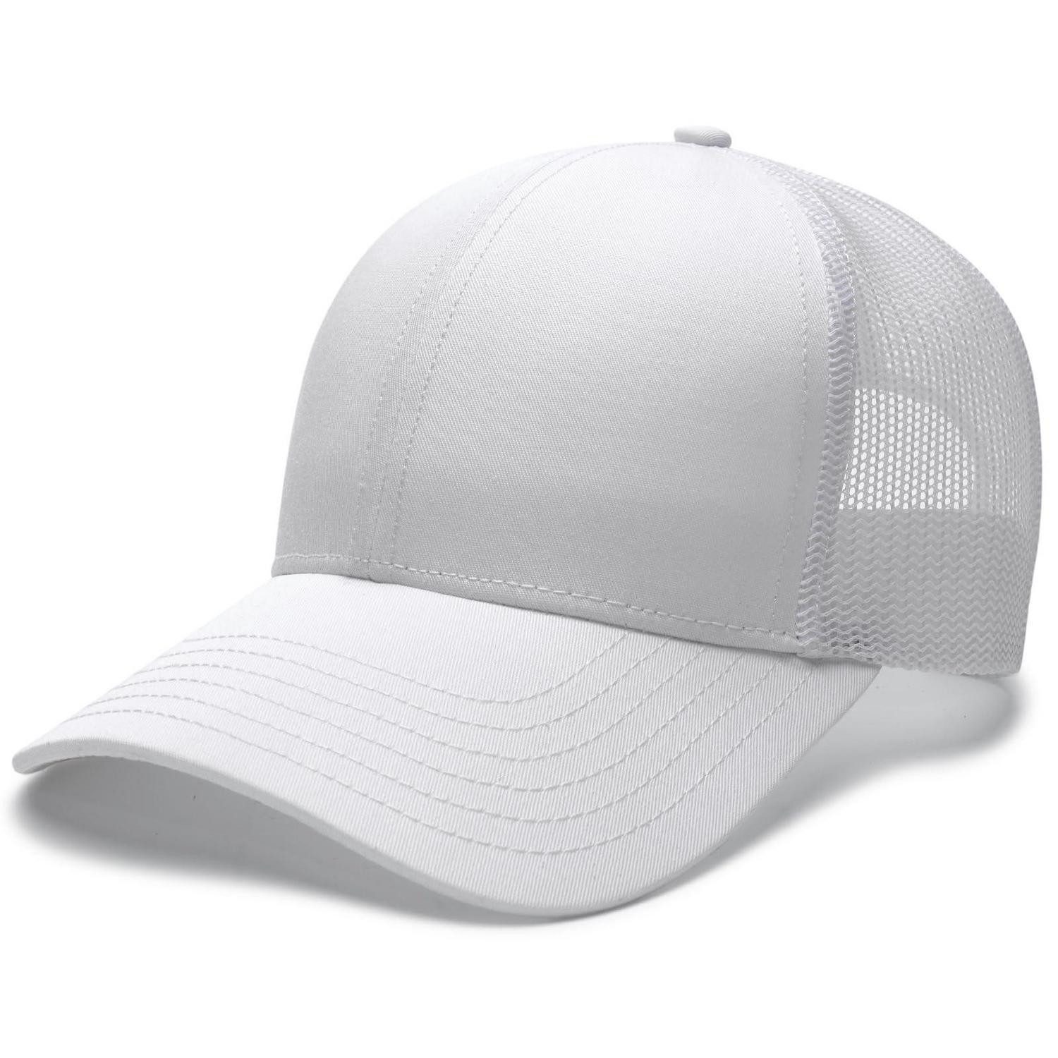 LuxusKollektion Trucker Cap Trucker Cap Herren Damen Netzstoff Einheitsgröße Weiß