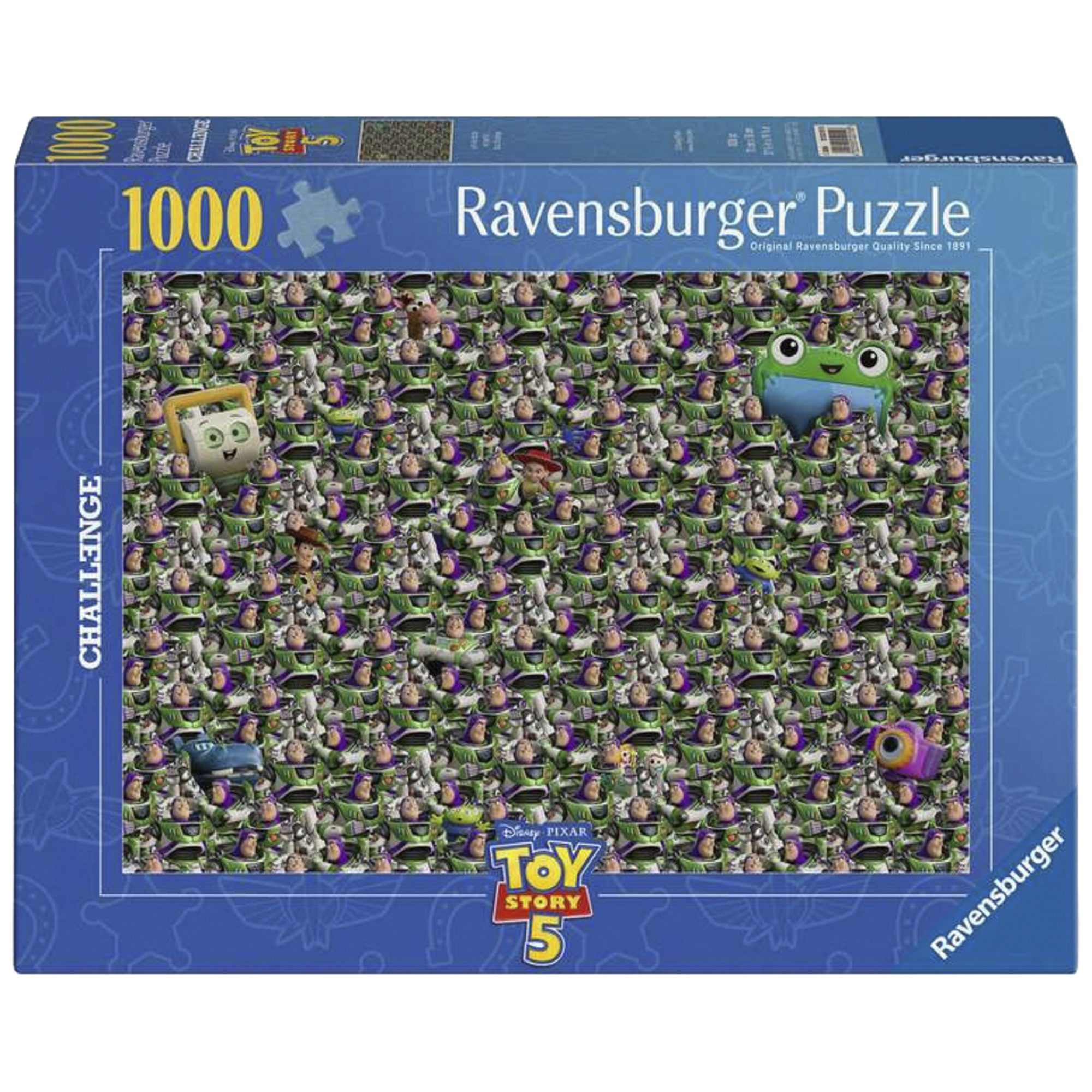 Ravensburger Puzzle Ravensburger Puzzle Disney Pixar Toy Story: Buzz, 1000 Puzzleteile