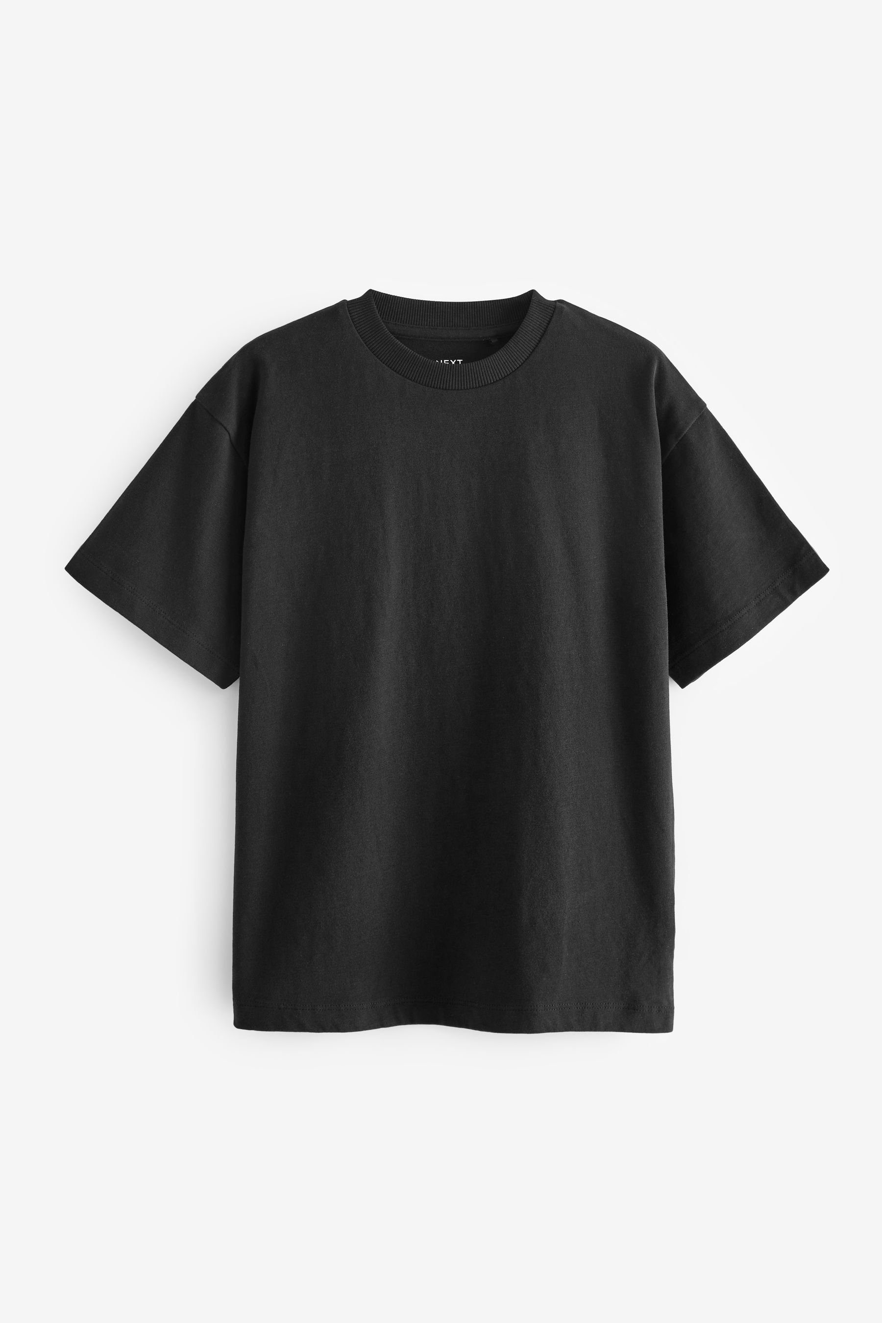 Oversized T-Shirt Kurzarm-T-Shirt Next im (1-tlg) Fit
