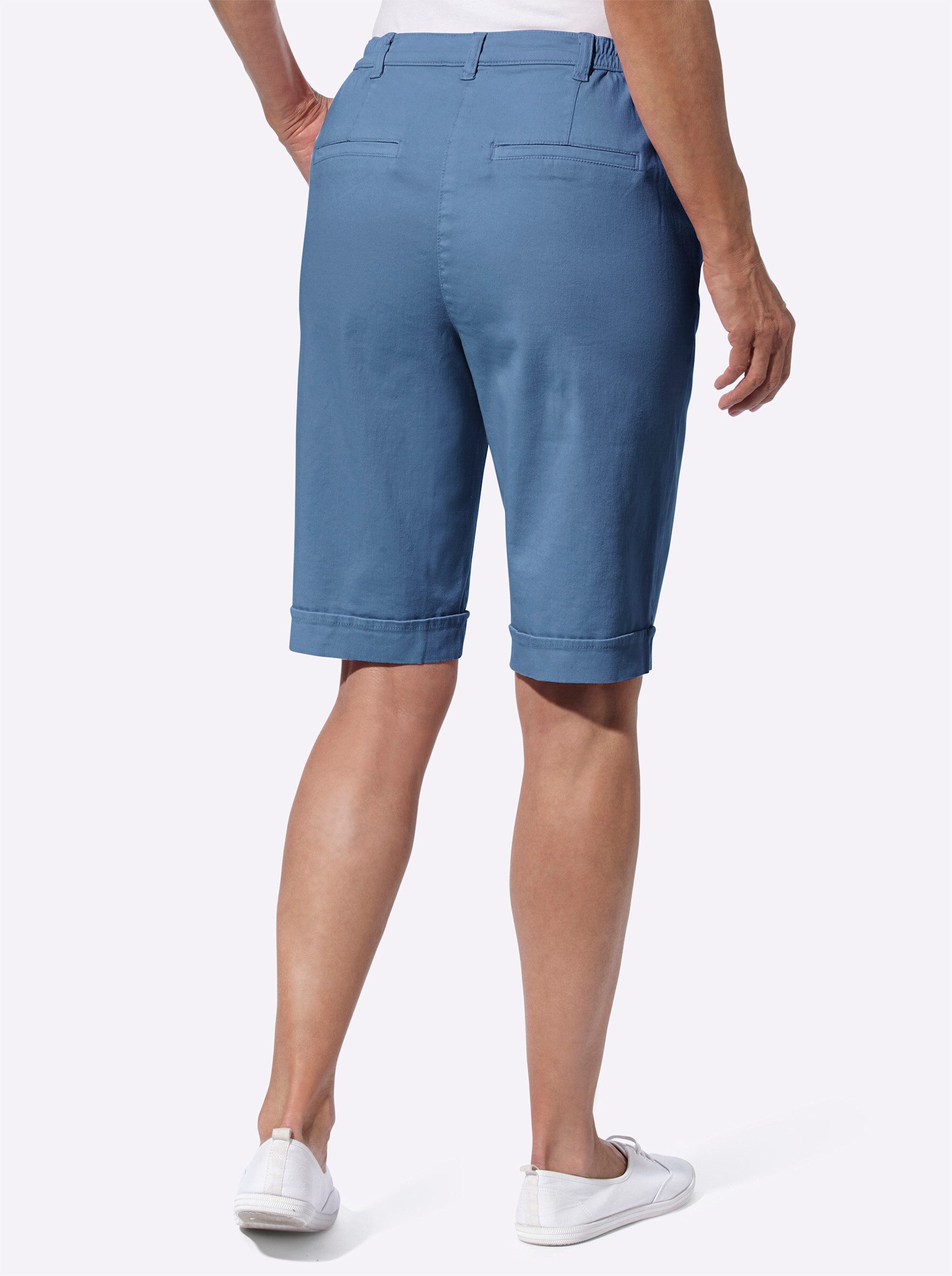 Sieh an! Jeansshorts Jeans-Bermudas komfortabel