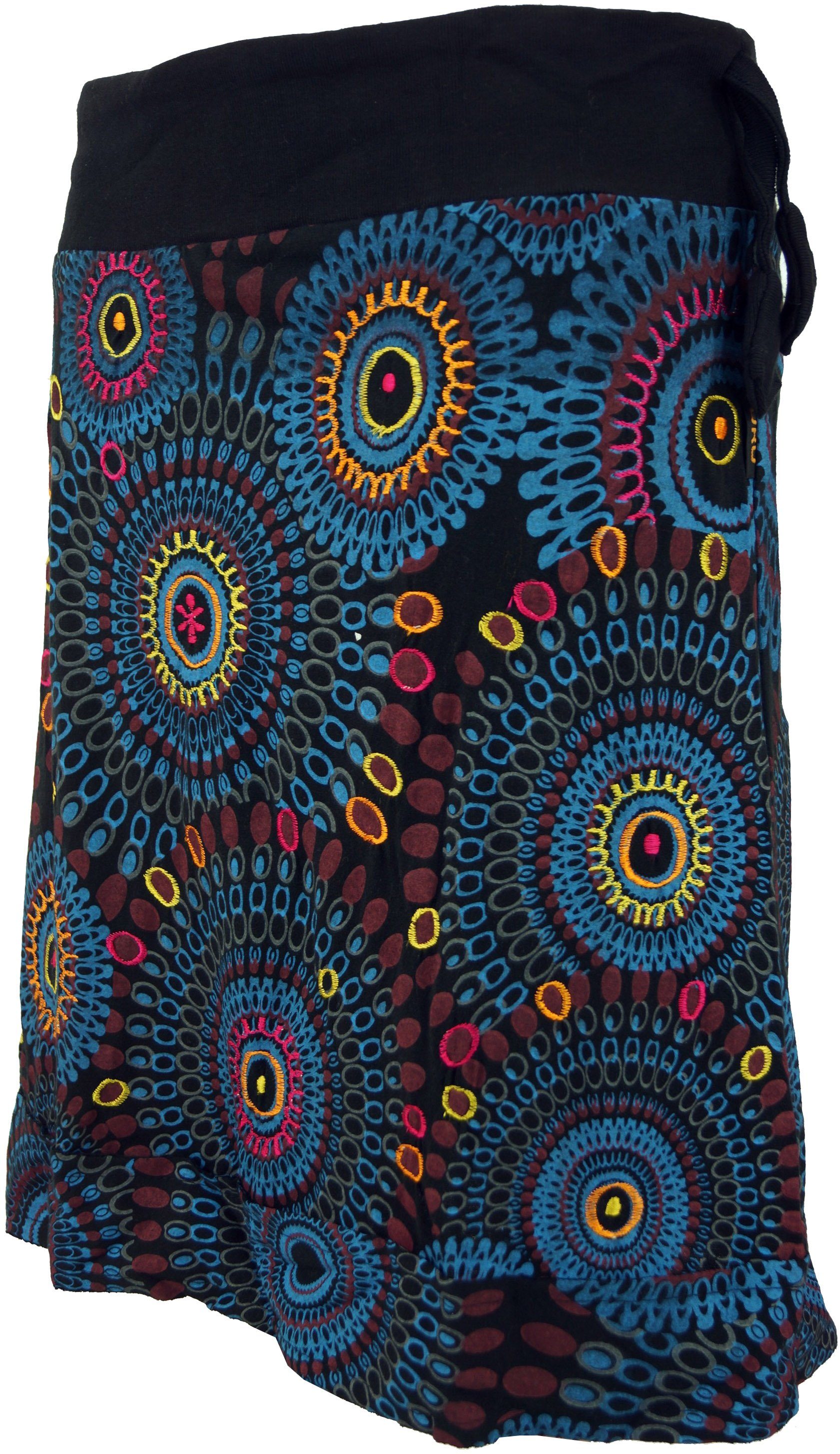 Guru-Shop Minirock Bestickter Minirock, Boho chic günstig online kaufen